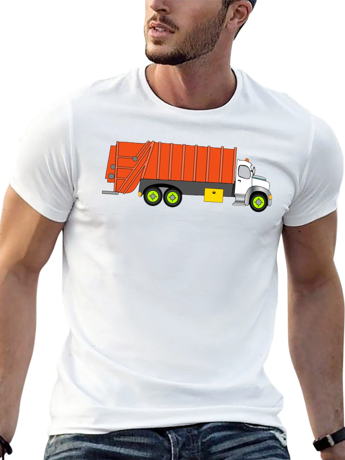 Garbage Truck Graphic T-Shirt