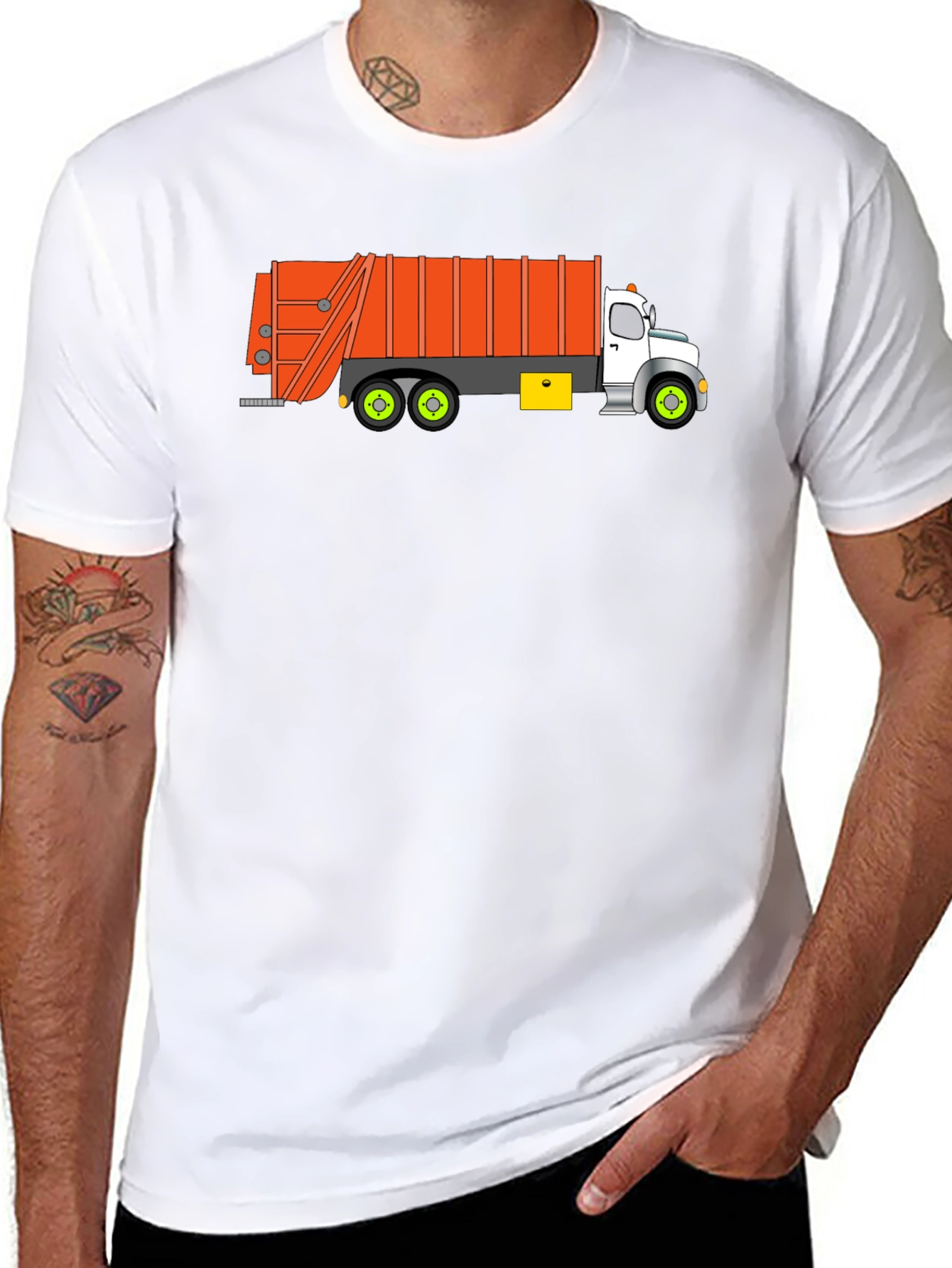 Garbage Truck Graphic T-Shirt