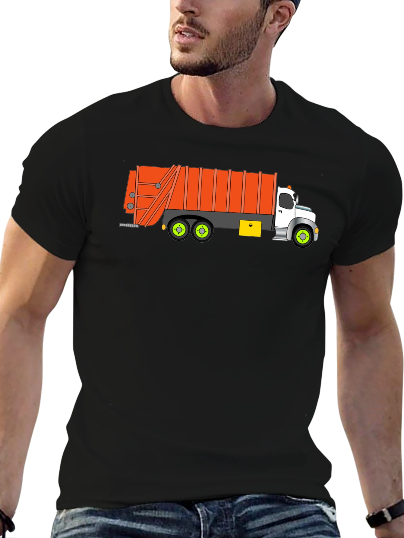 Garbage Truck Graphic T-Shirt
