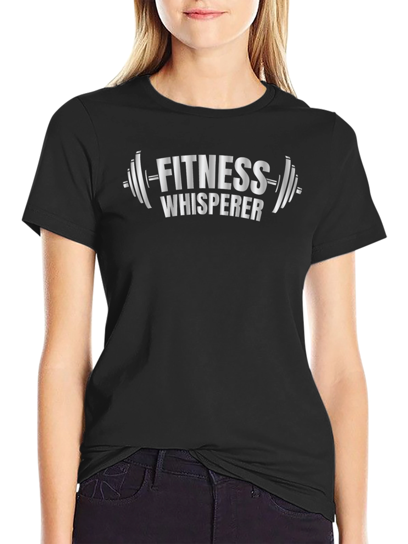 Fitness Whisperer Graphic Tee - Gym Motivation Shirt