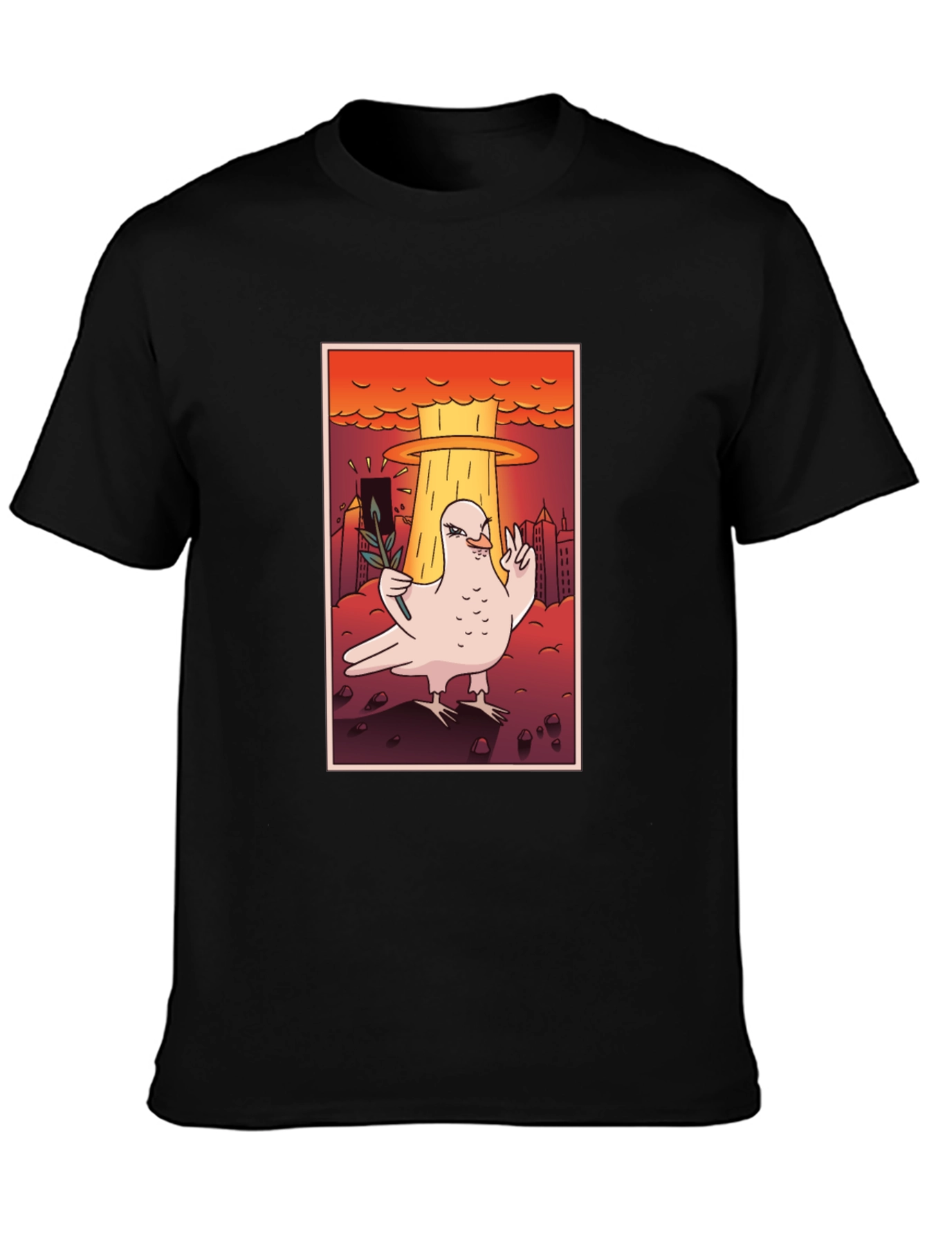 Peace Dove T-Shirt - Nuclear Apocalypse