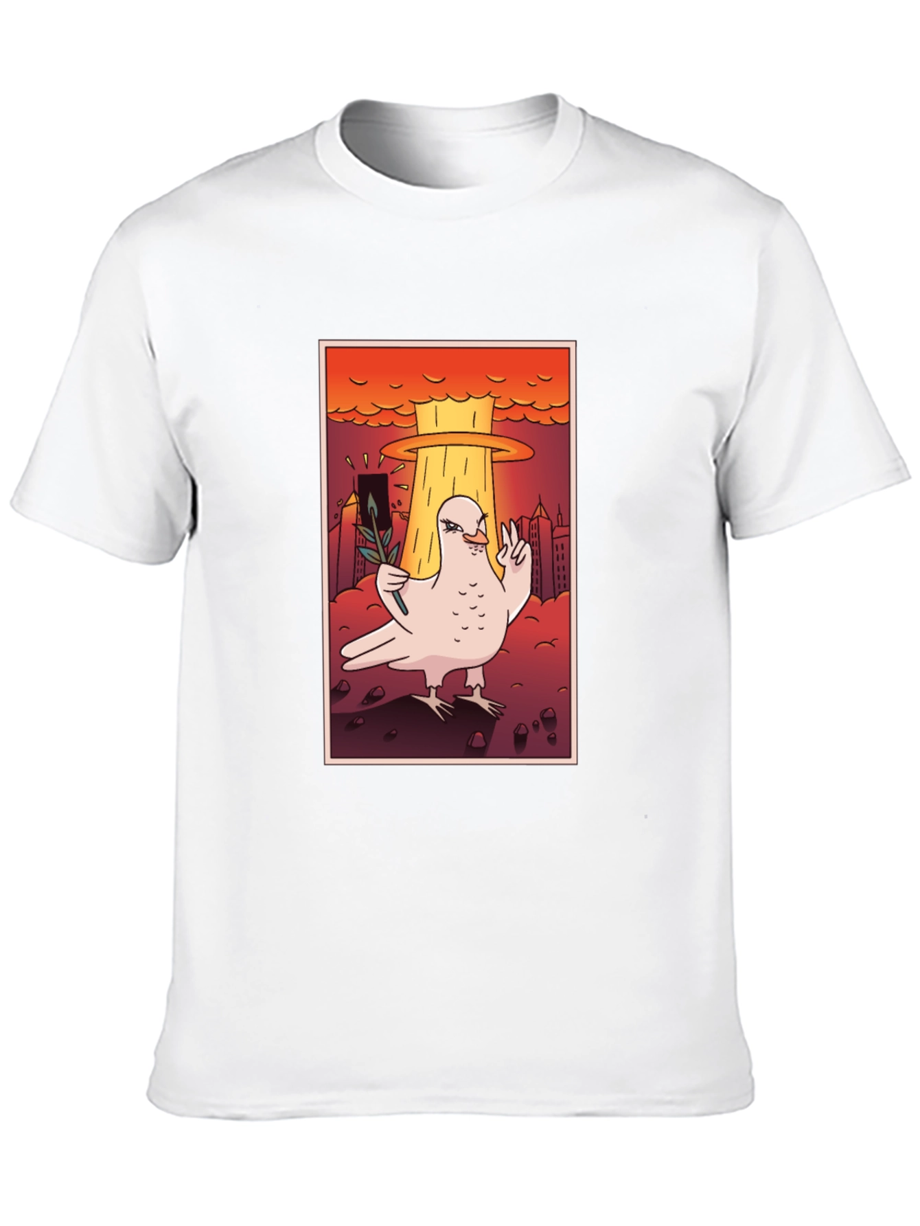 Peace Dove T-Shirt - Nuclear Apocalypse