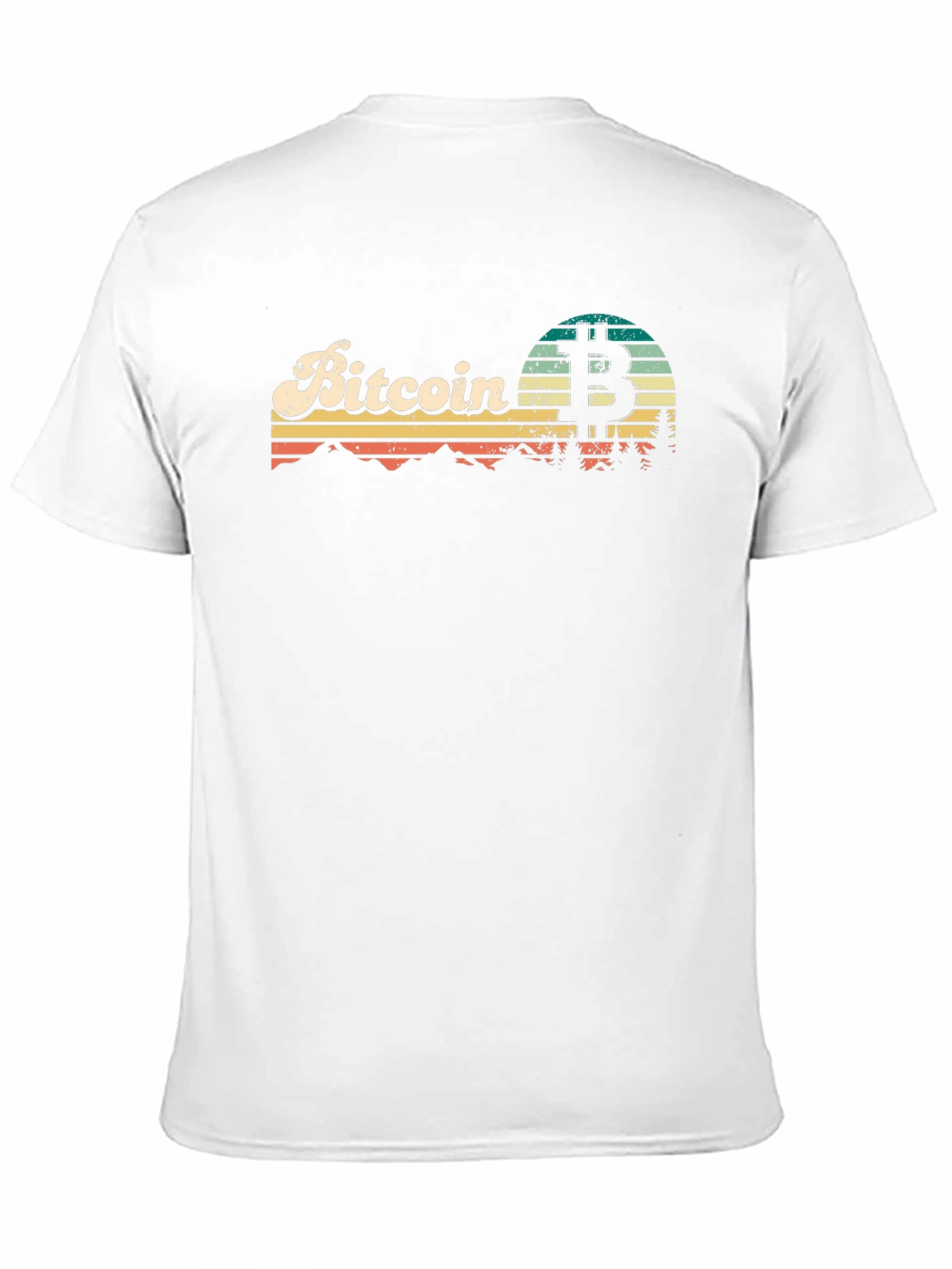 Bitcoin Retro Graphic Tee - Crypto Style