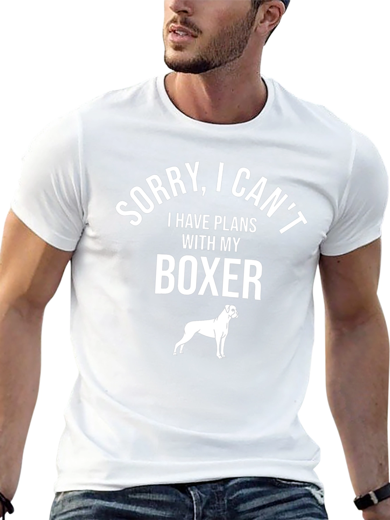 Sorry I Cant Boxer T-Shirt