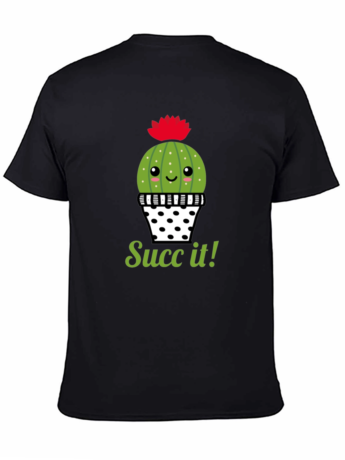 Succ It! Cactus Graphic Tee - Trendy & Fun