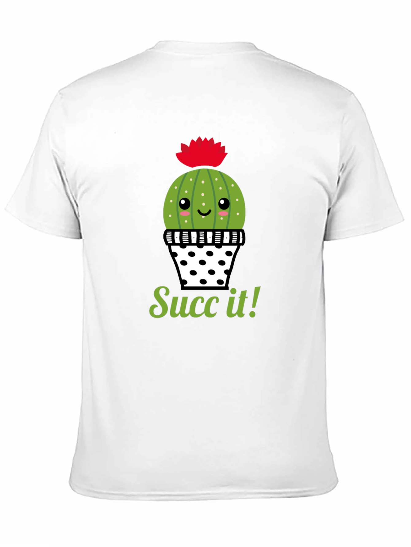 Succ It! Cactus Graphic Tee - Trendy & Fun