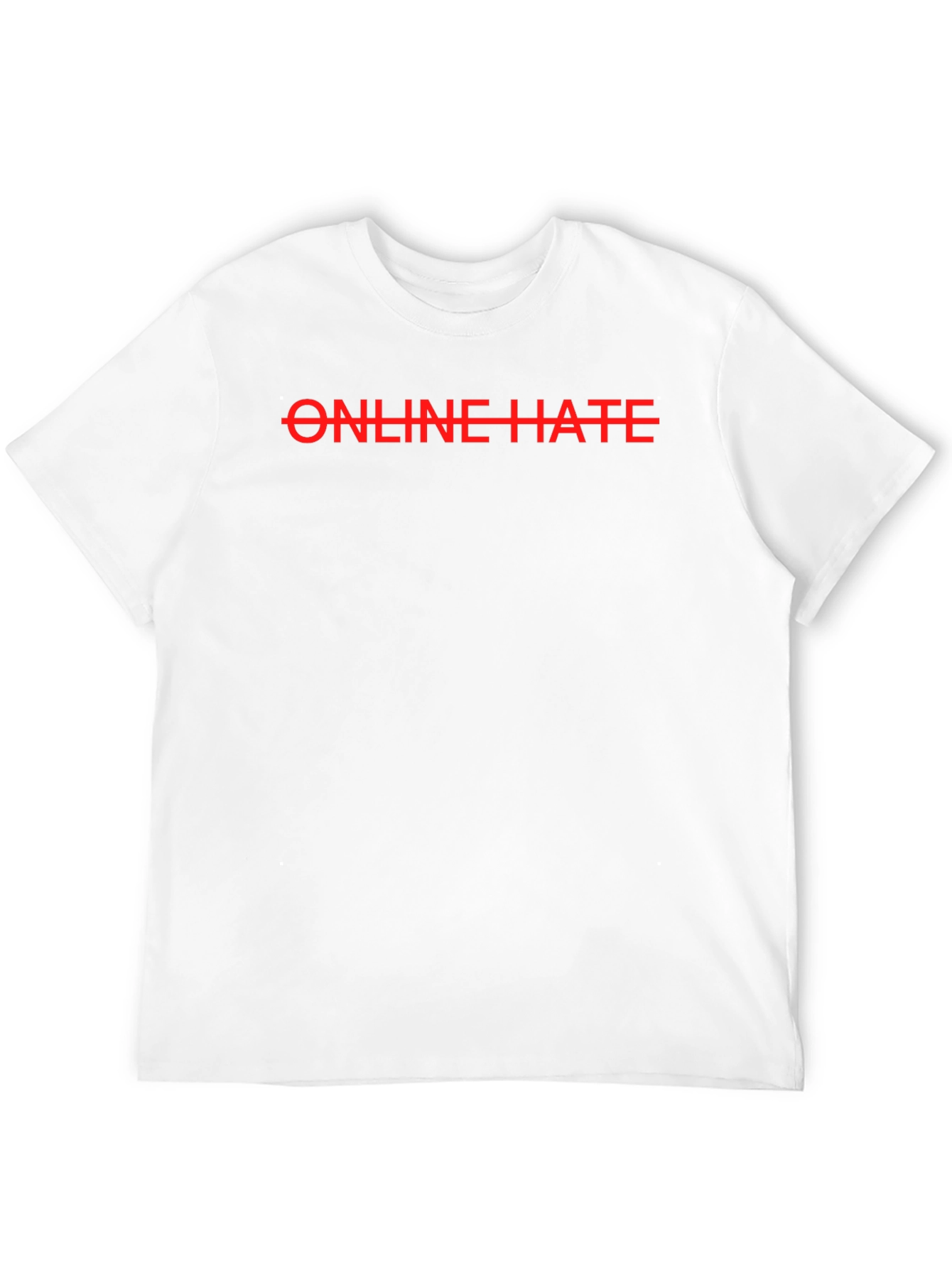 Online Hate Tee - Bold Statement Shirt