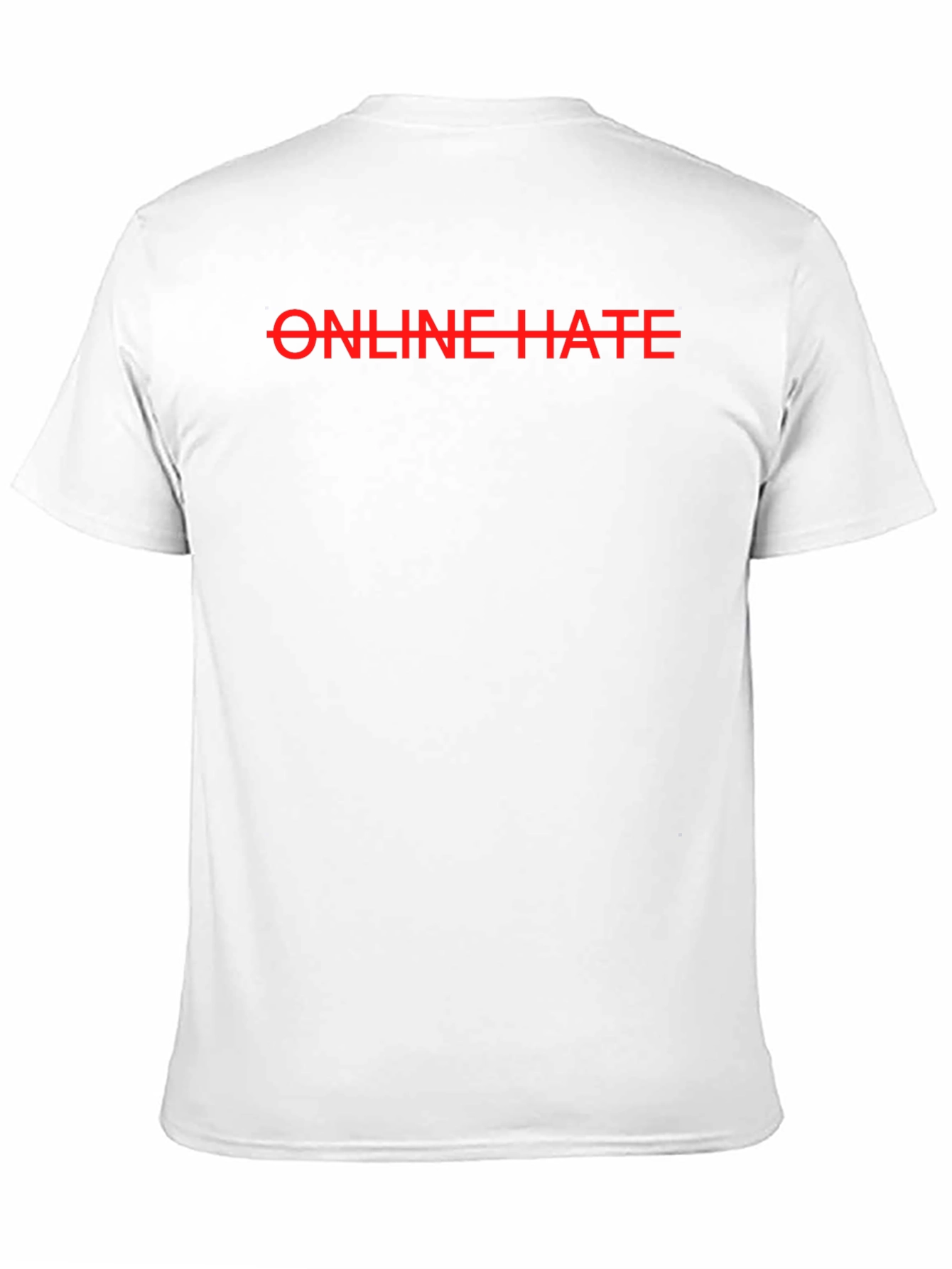 Online Hate Tee - Bold Statement Shirt