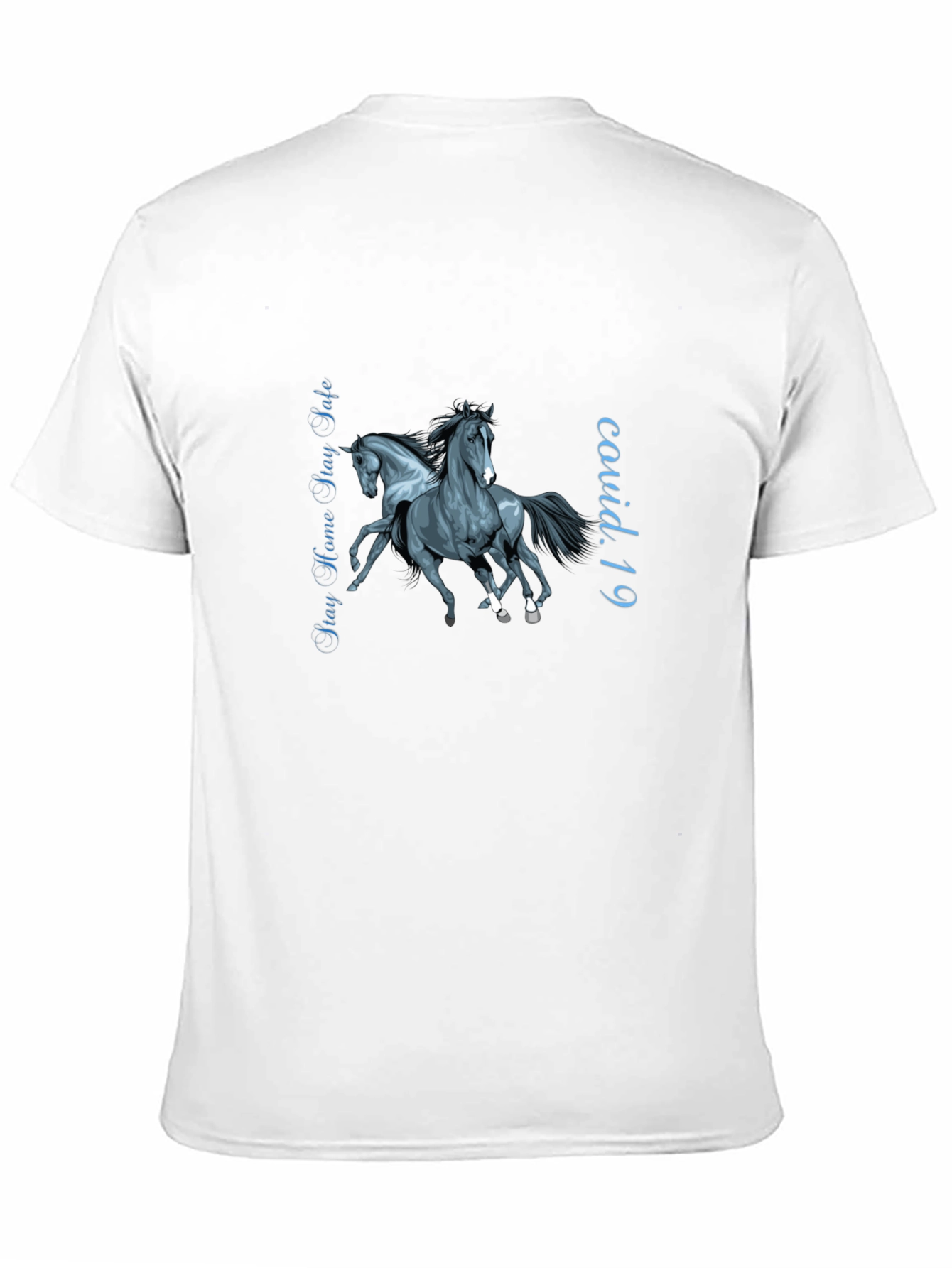 Stay Safe Horse Graphic Tee