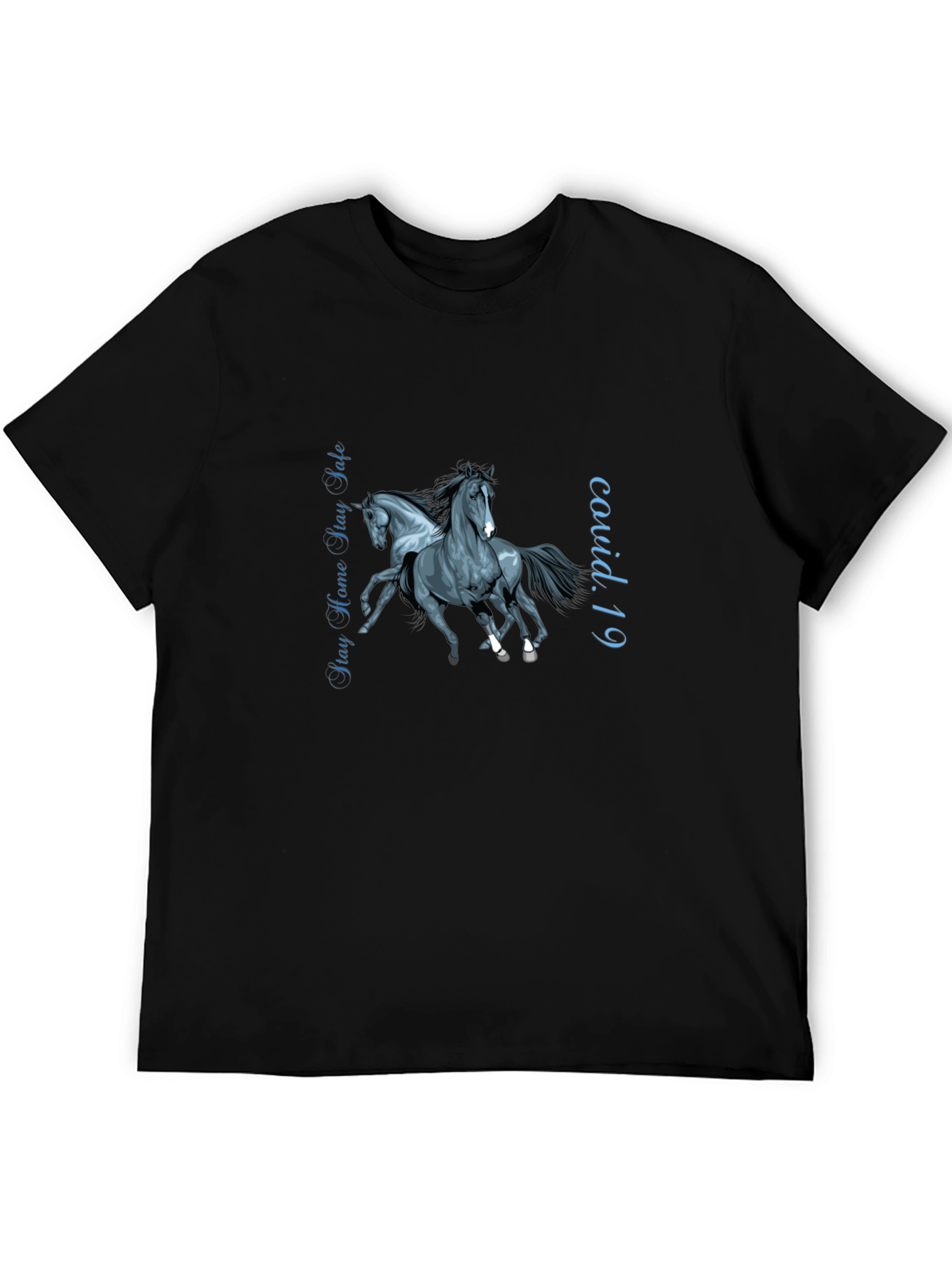 Stay Safe Horse Graphic Tee