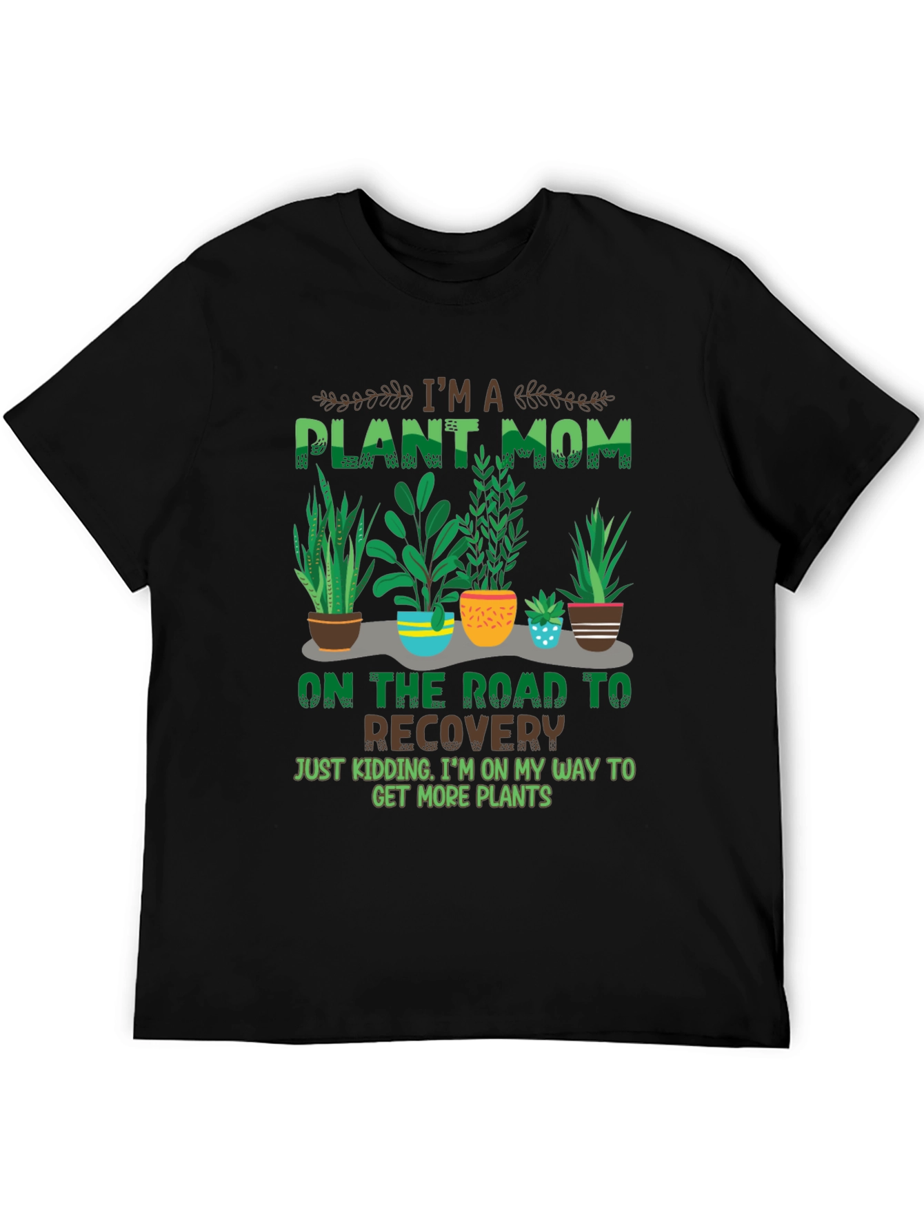 Plant Mom T-Shirt - Botanical Humor Tee