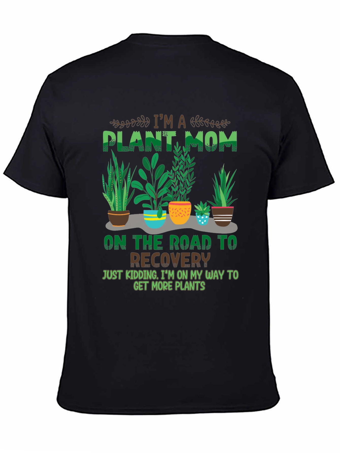 Plant Mom T-Shirt - Botanical Humor Tee