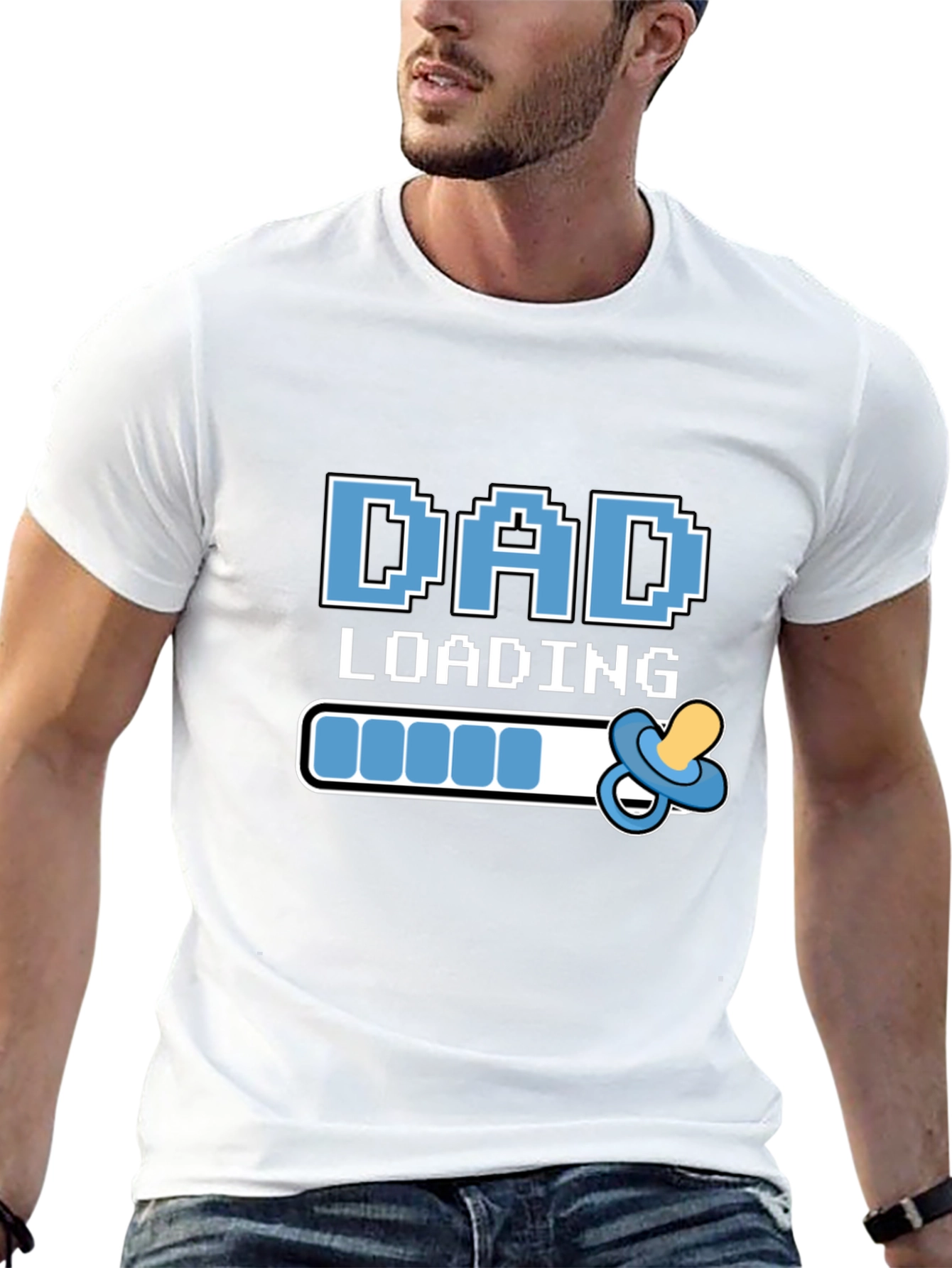 Dad Loading T-Shirt - New Parent Gift