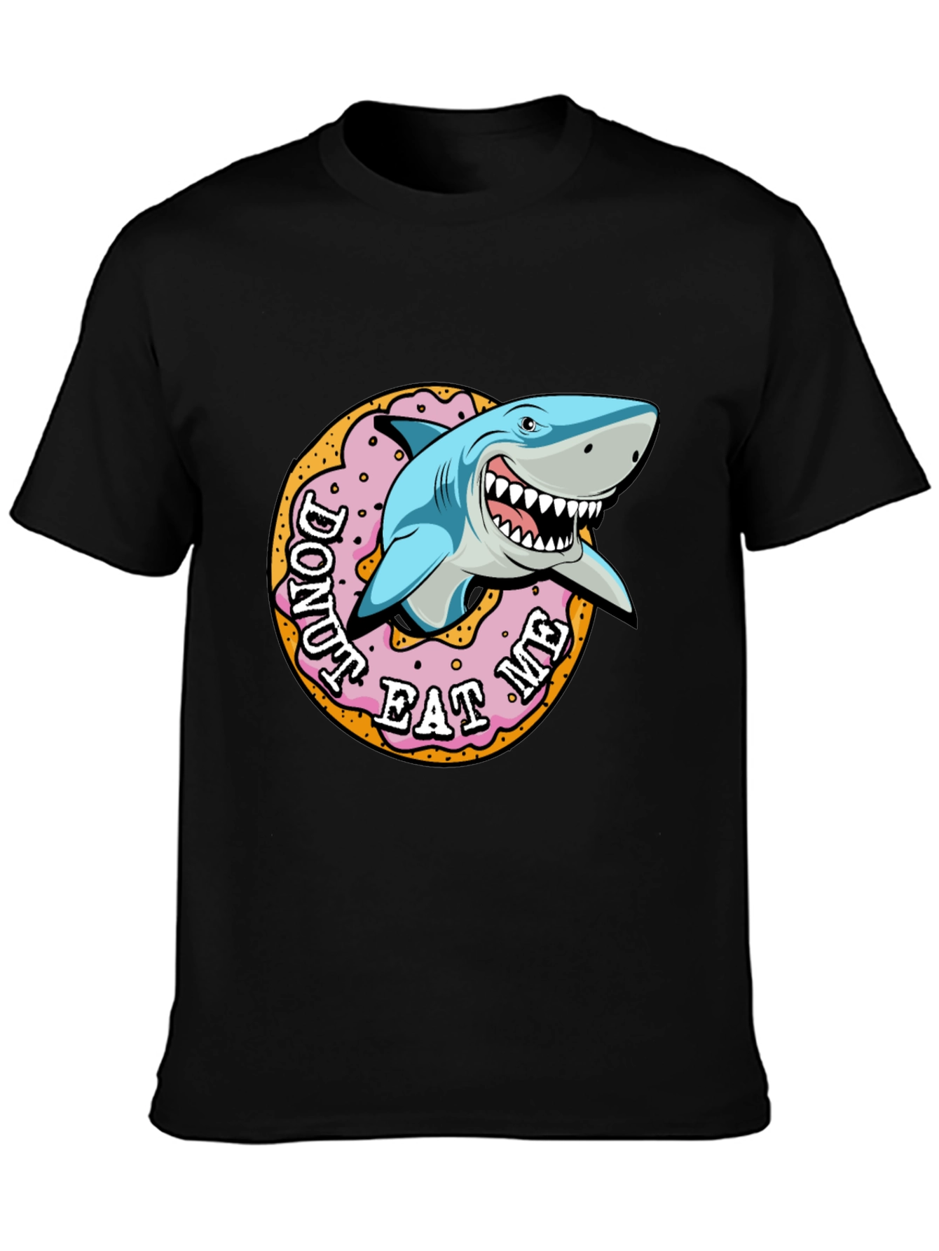 Donut Eat Me Shark T-Shirt