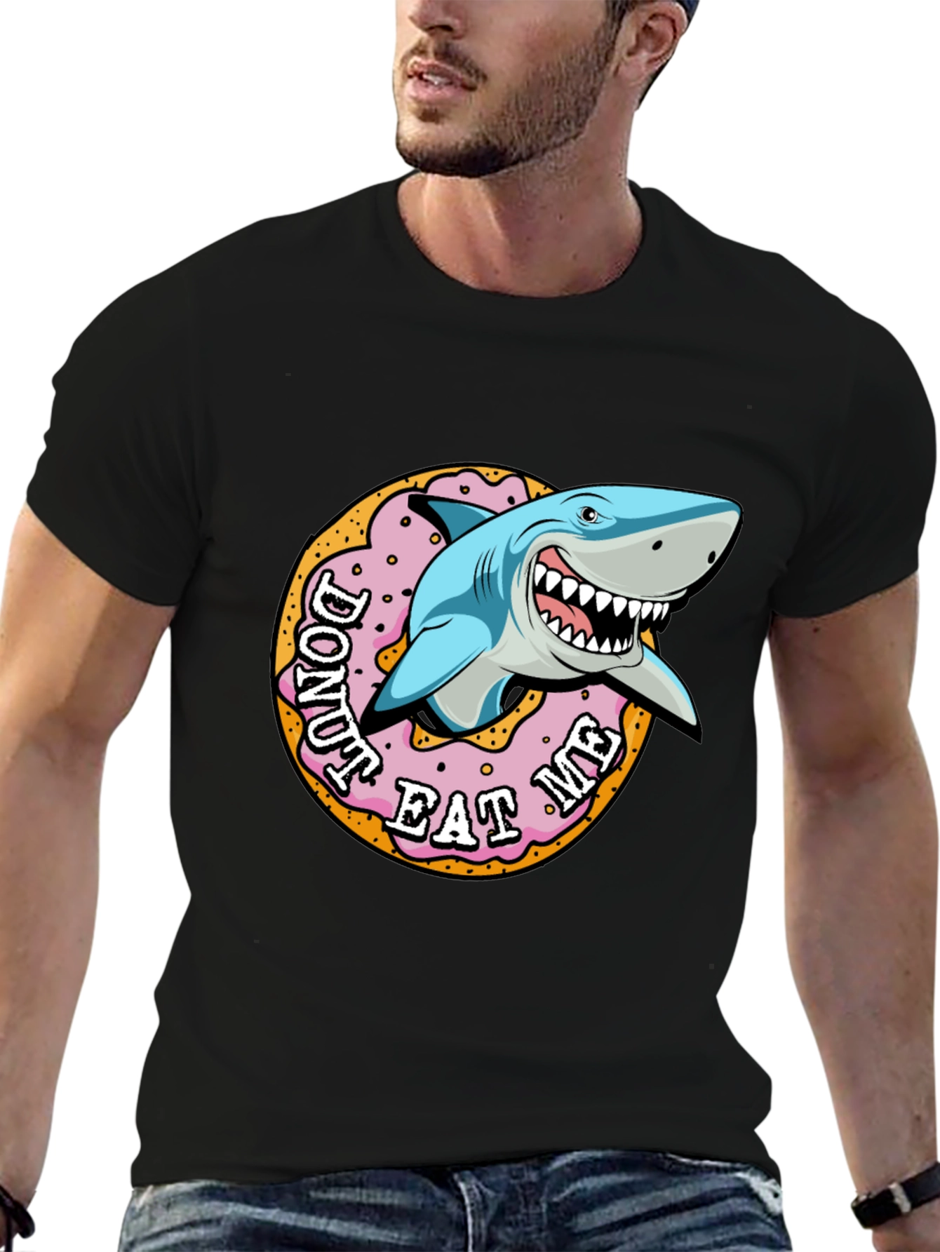 Donut Eat Me Shark T-Shirt