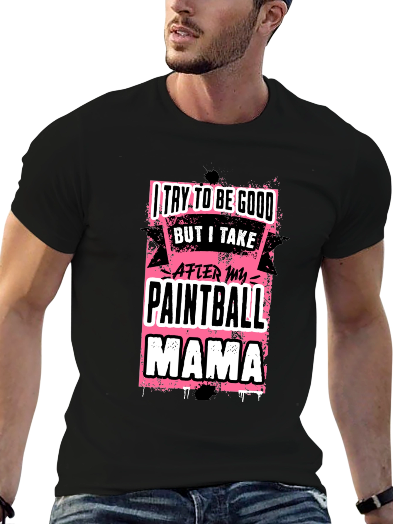 Paintball Mama Graphic T-Shirt