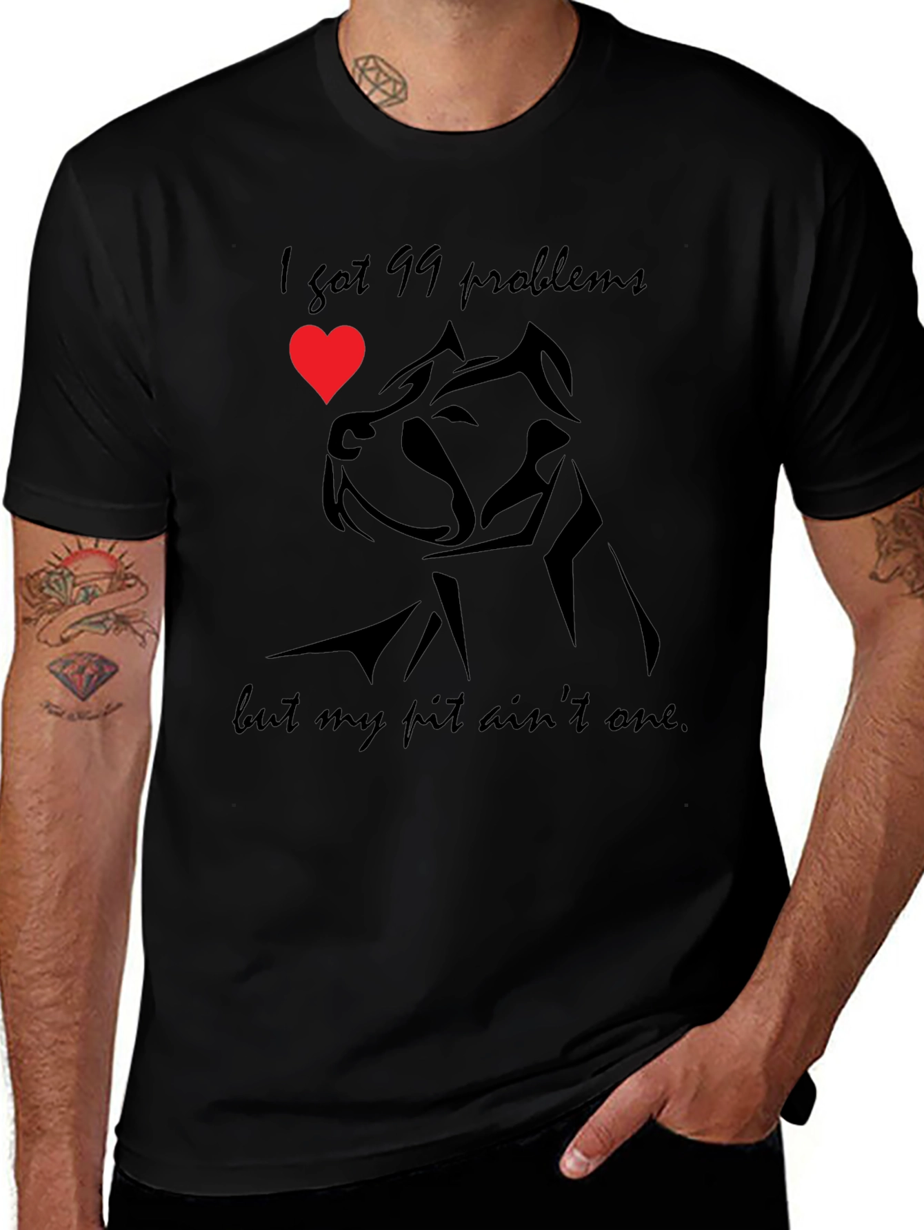 99 Problems Pitbull T-Shirt