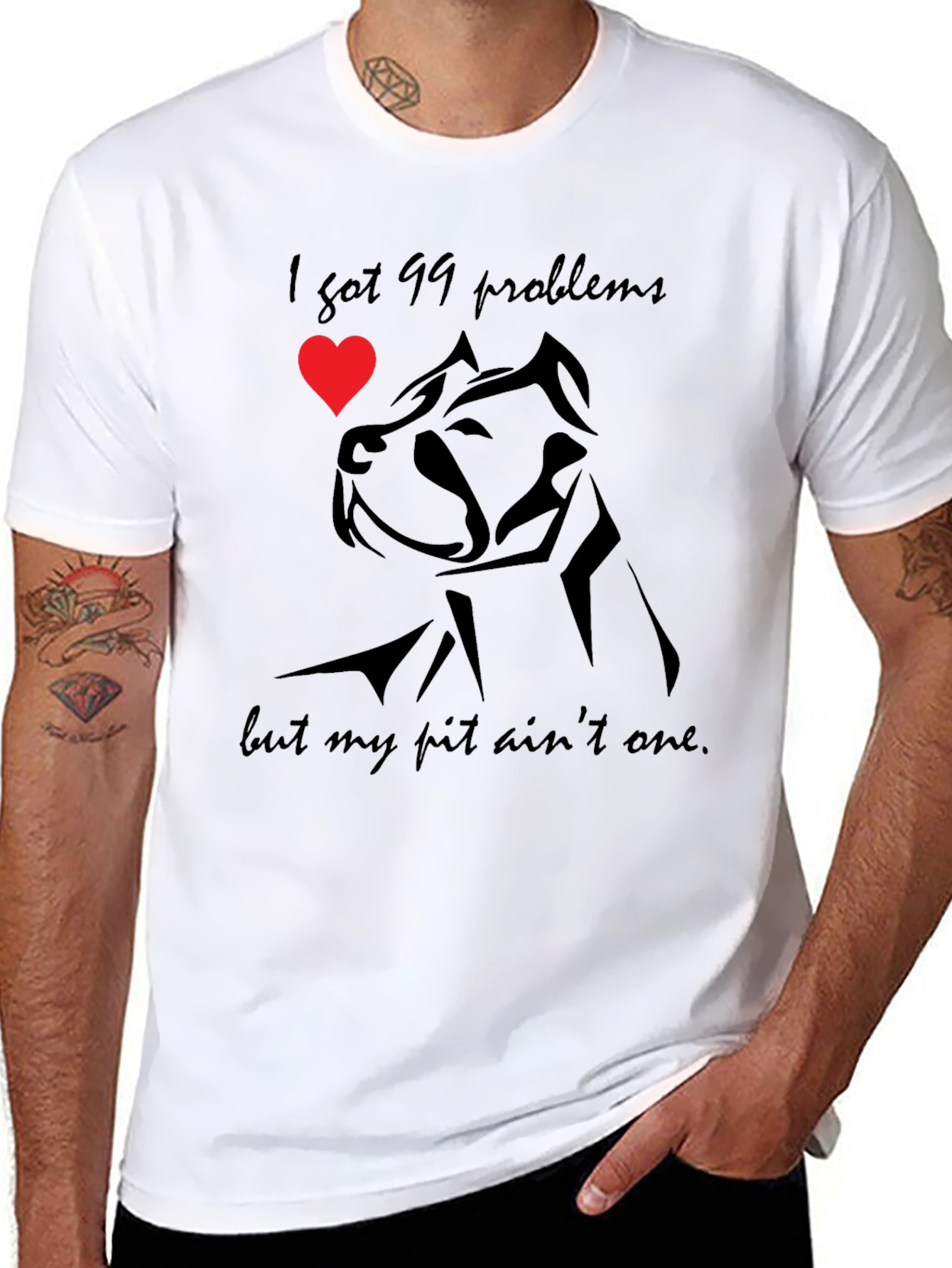 99 Problems Pitbull T-Shirt