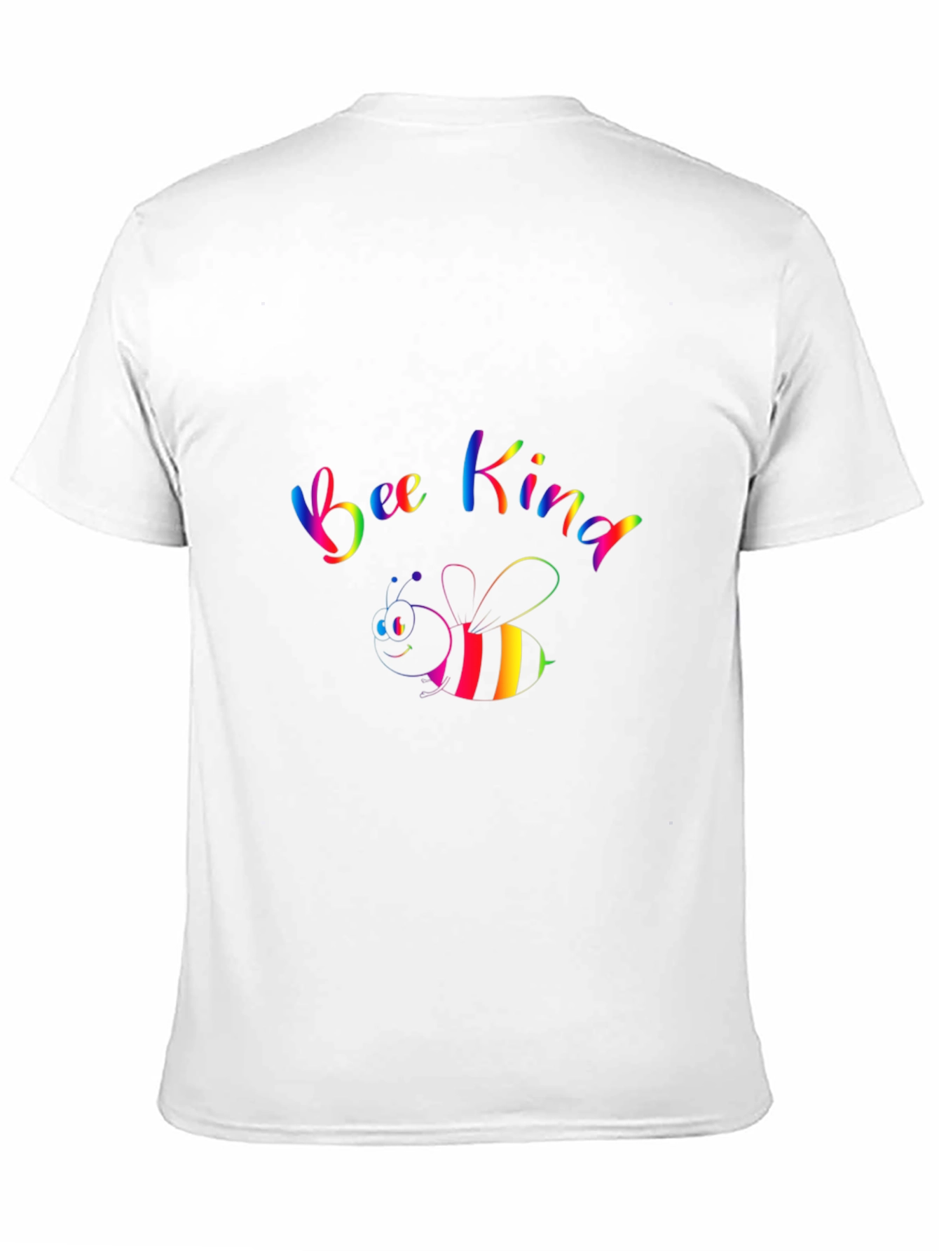 Bee Kind Rainbow Graphic Tee