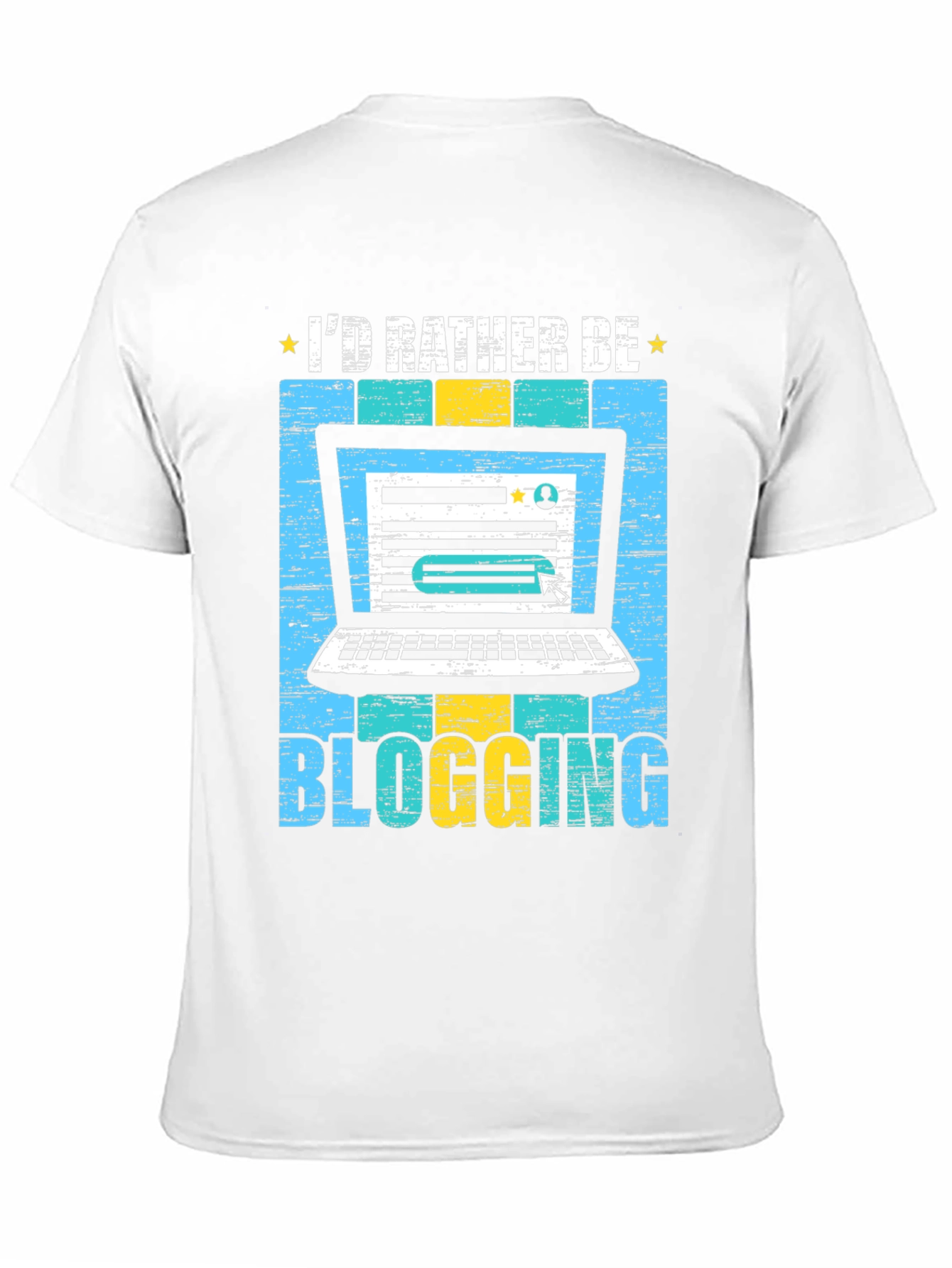 Id Rather Be Blogging T-Shirt