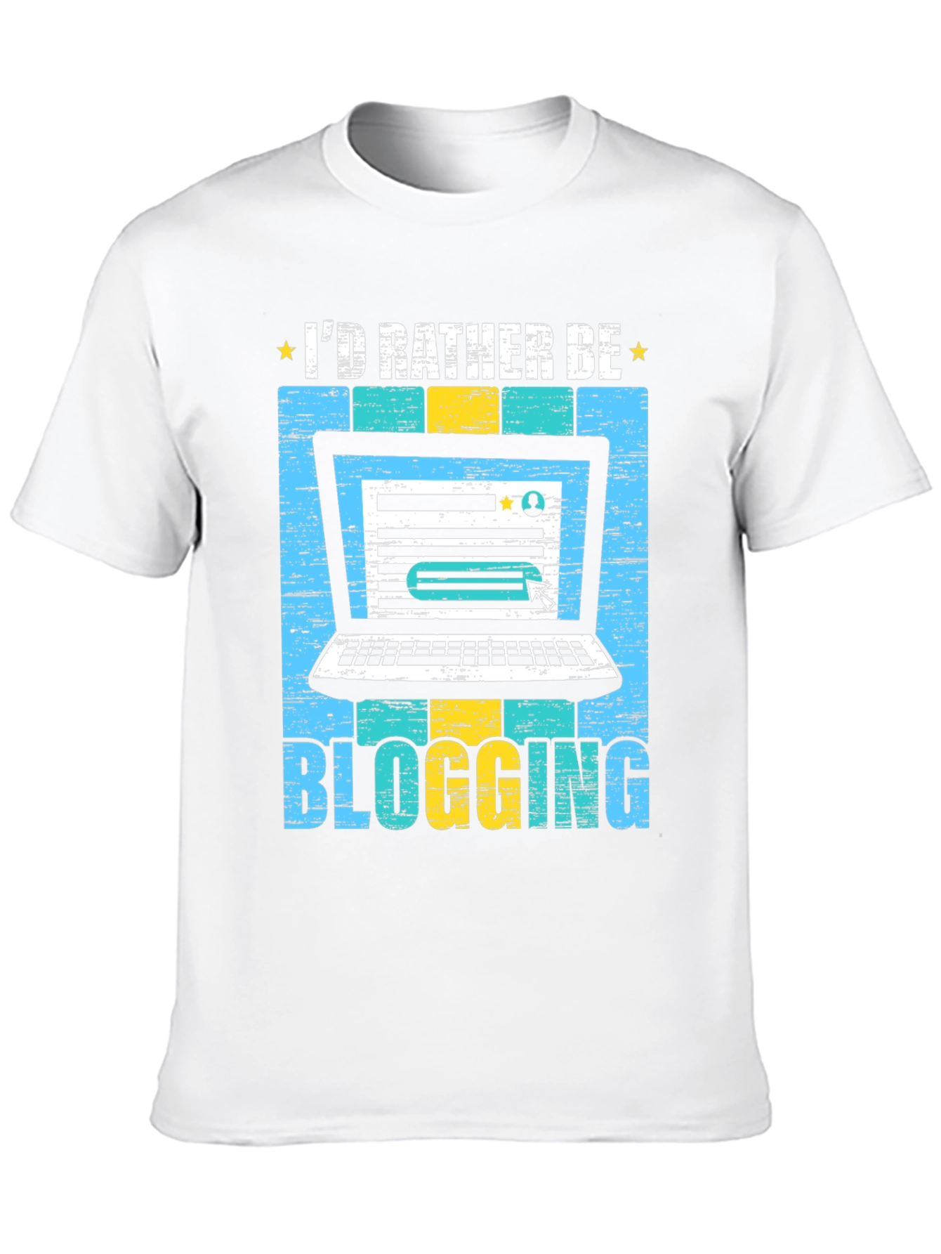 Id Rather Be Blogging T-Shirt