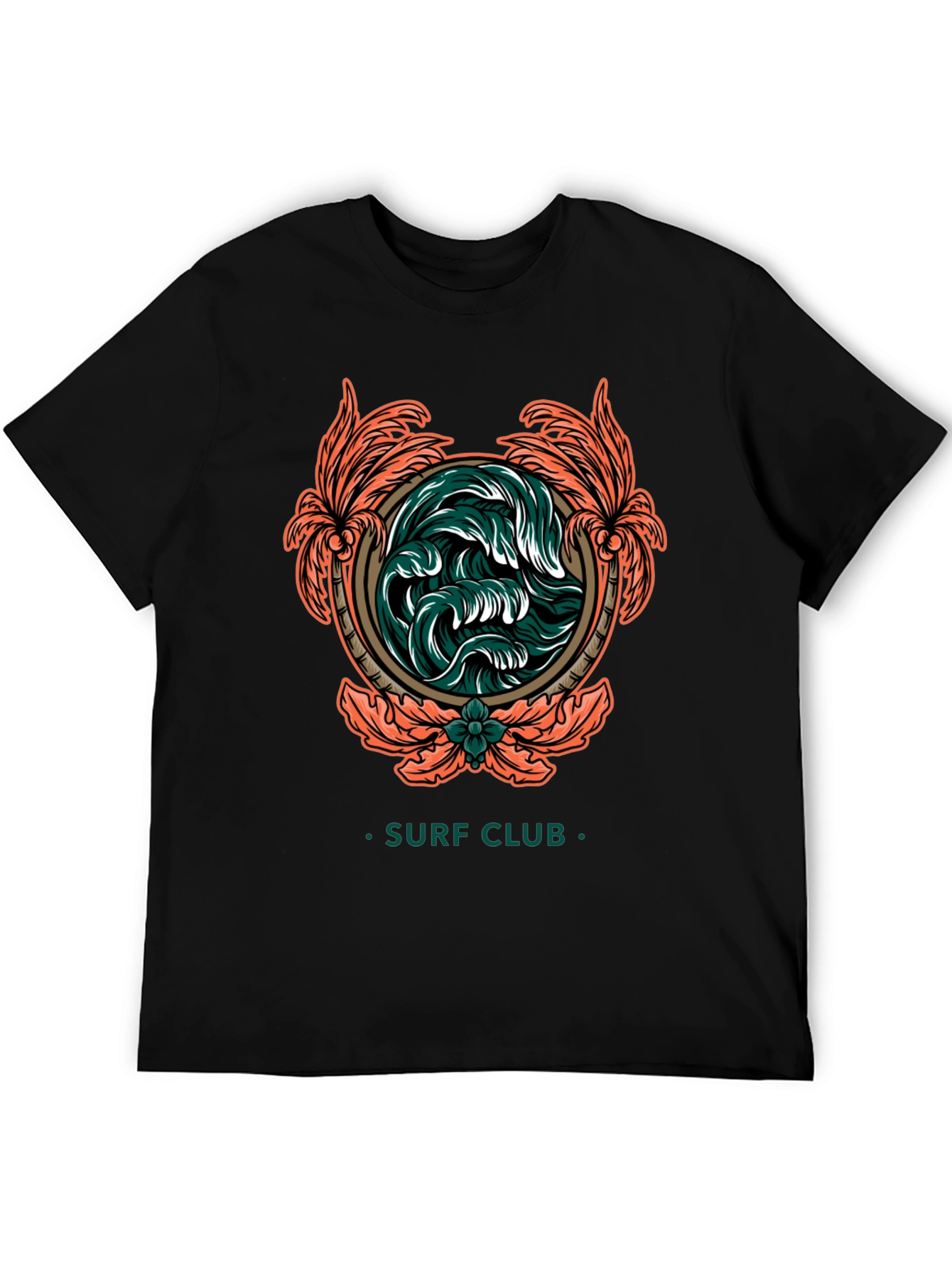 Surf Club Wave Graphic T-Shirt