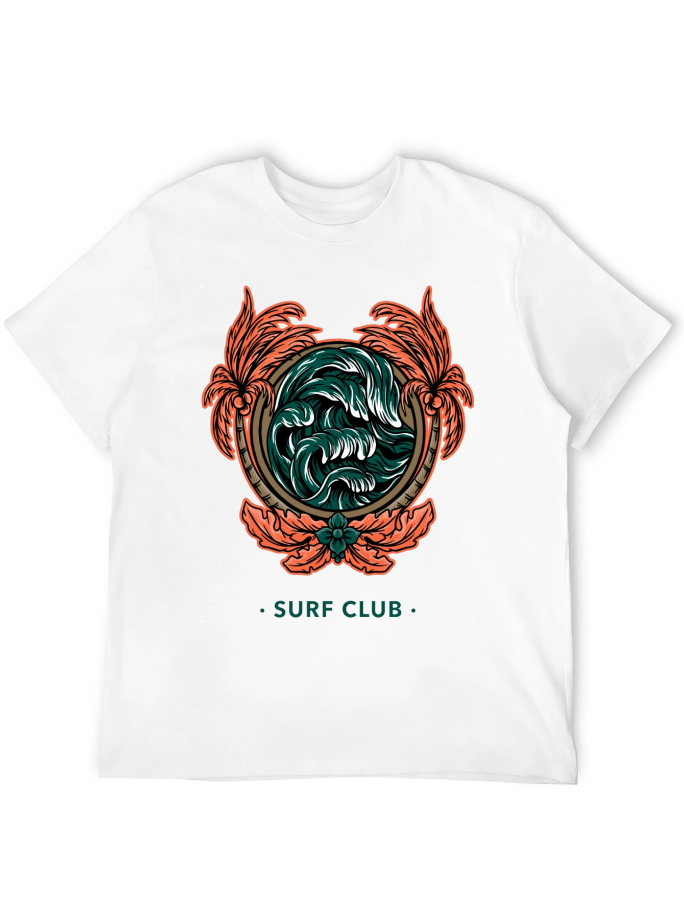 Surf Club Wave Graphic T-Shirt