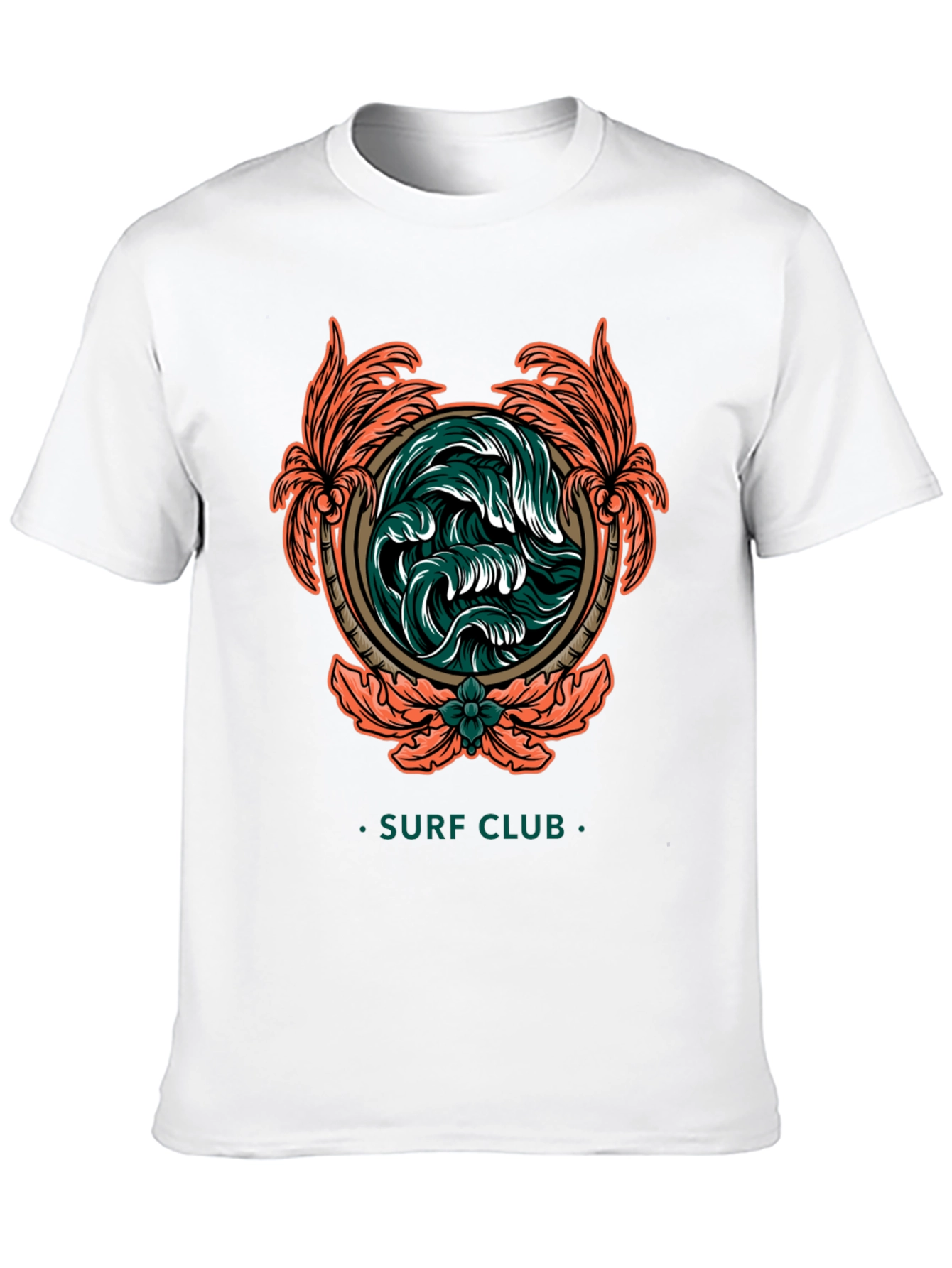 Surf Club Wave Graphic T-Shirt