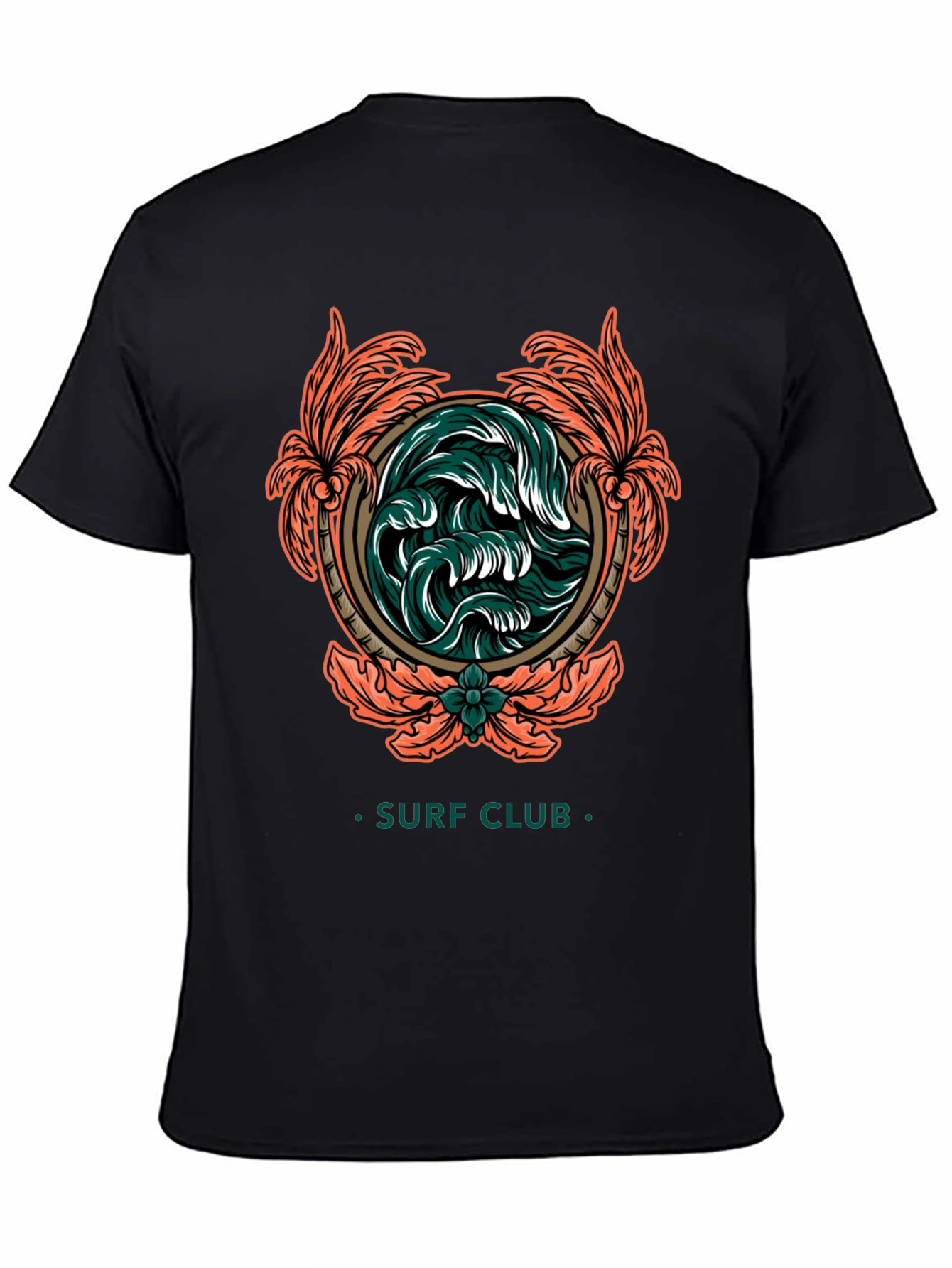 Surf Club Wave Graphic T-Shirt