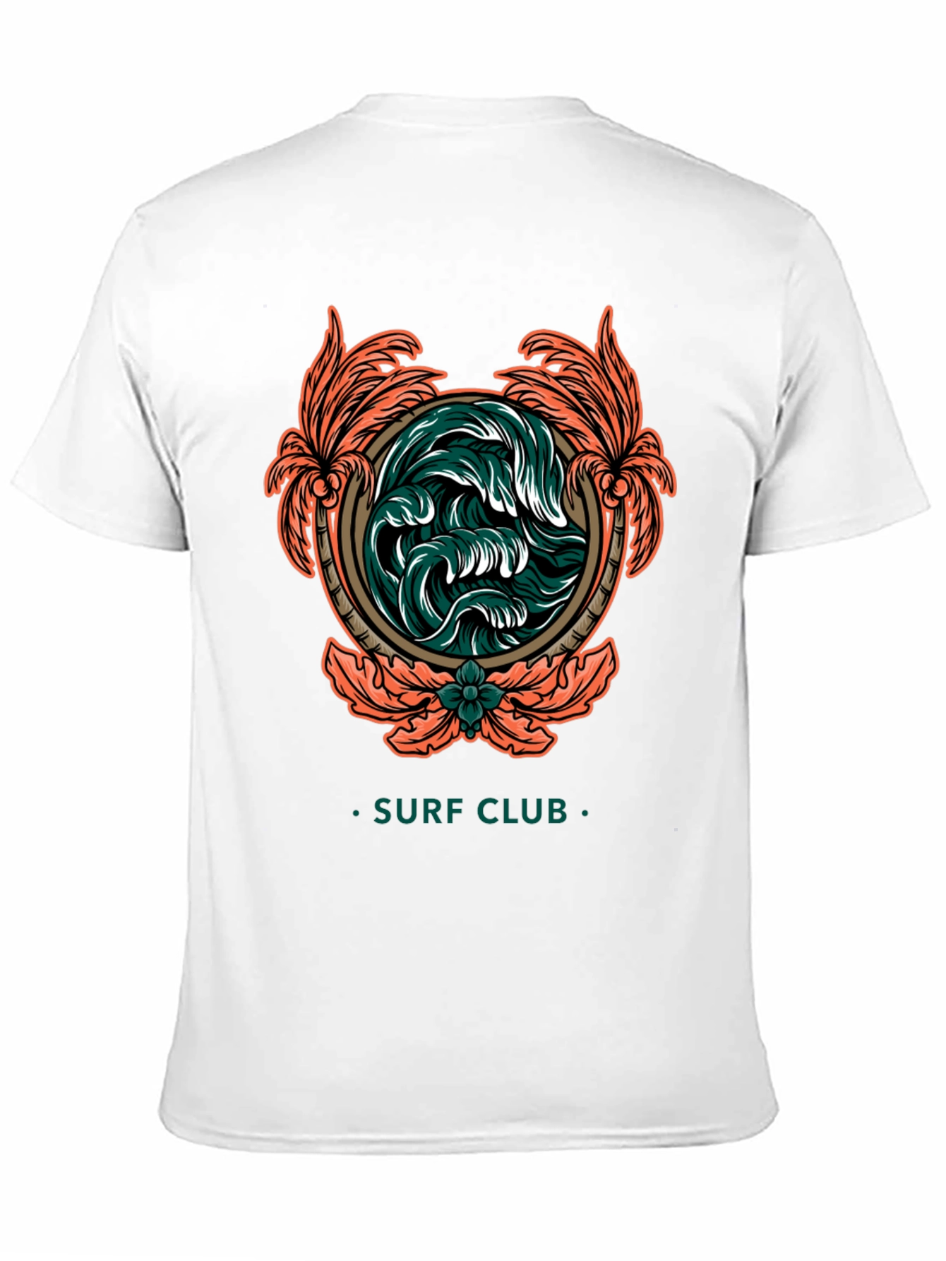 Surf Club Wave Graphic T-Shirt