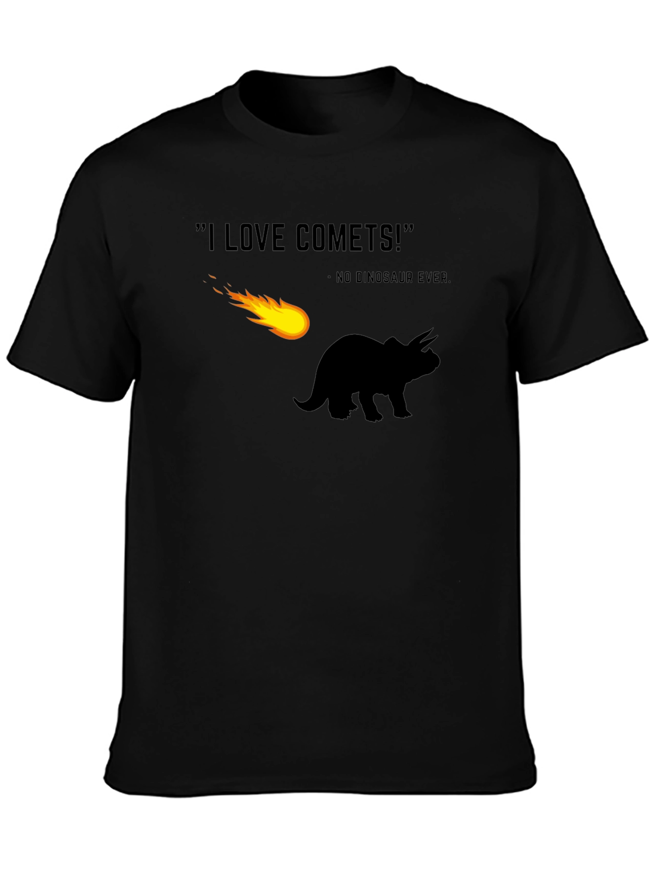Dinosaur Comet T-Shirt - No Dinosaur Ever!