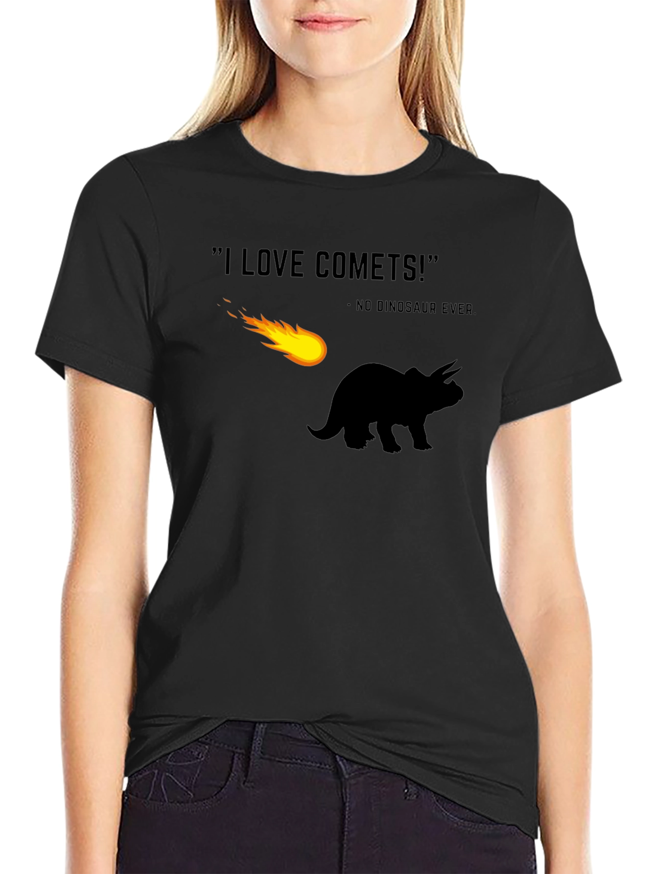 Dinosaur Comet T-Shirt - No Dinosaur Ever!