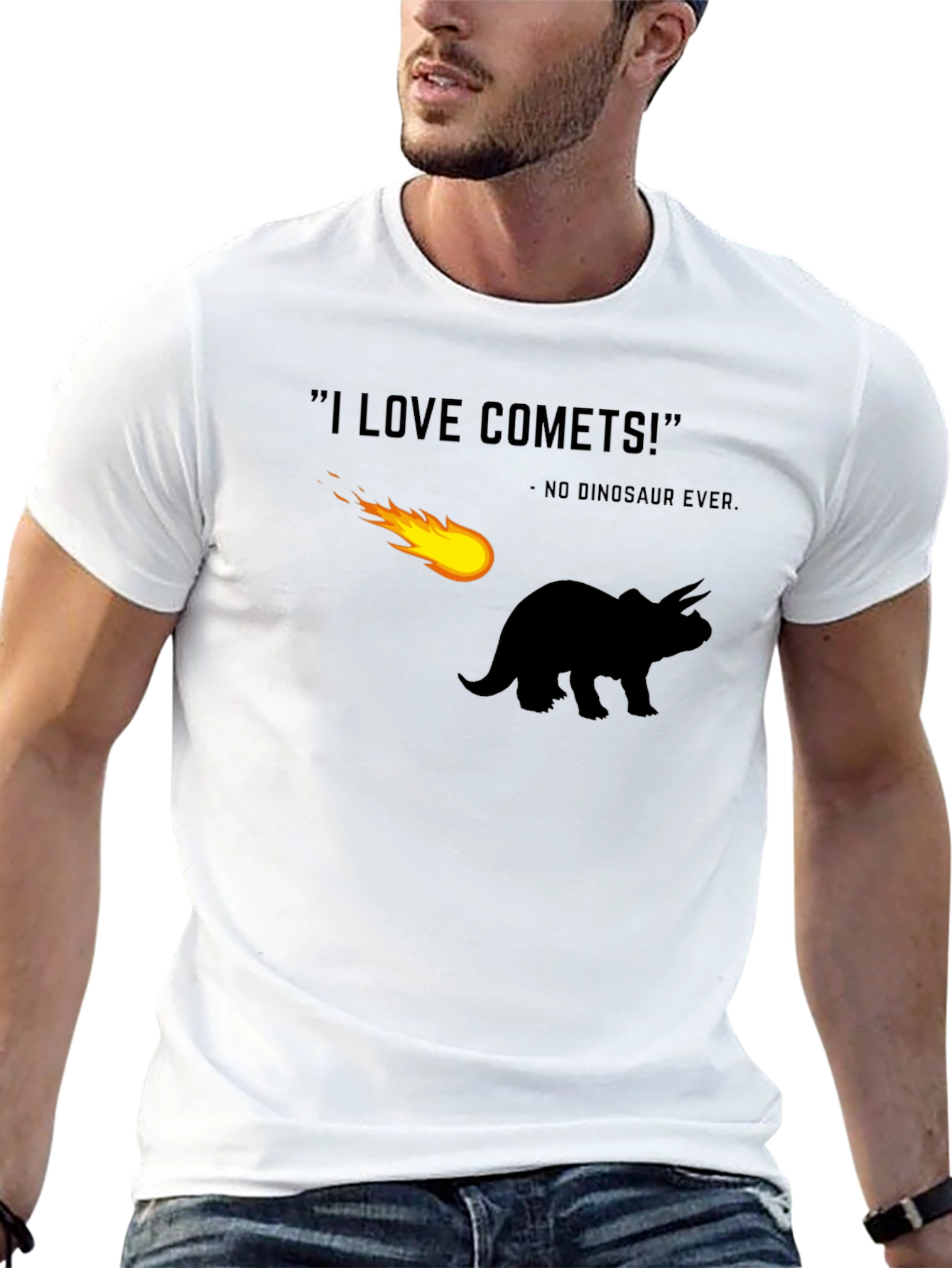 Dinosaur Comet T-Shirt - No Dinosaur Ever!