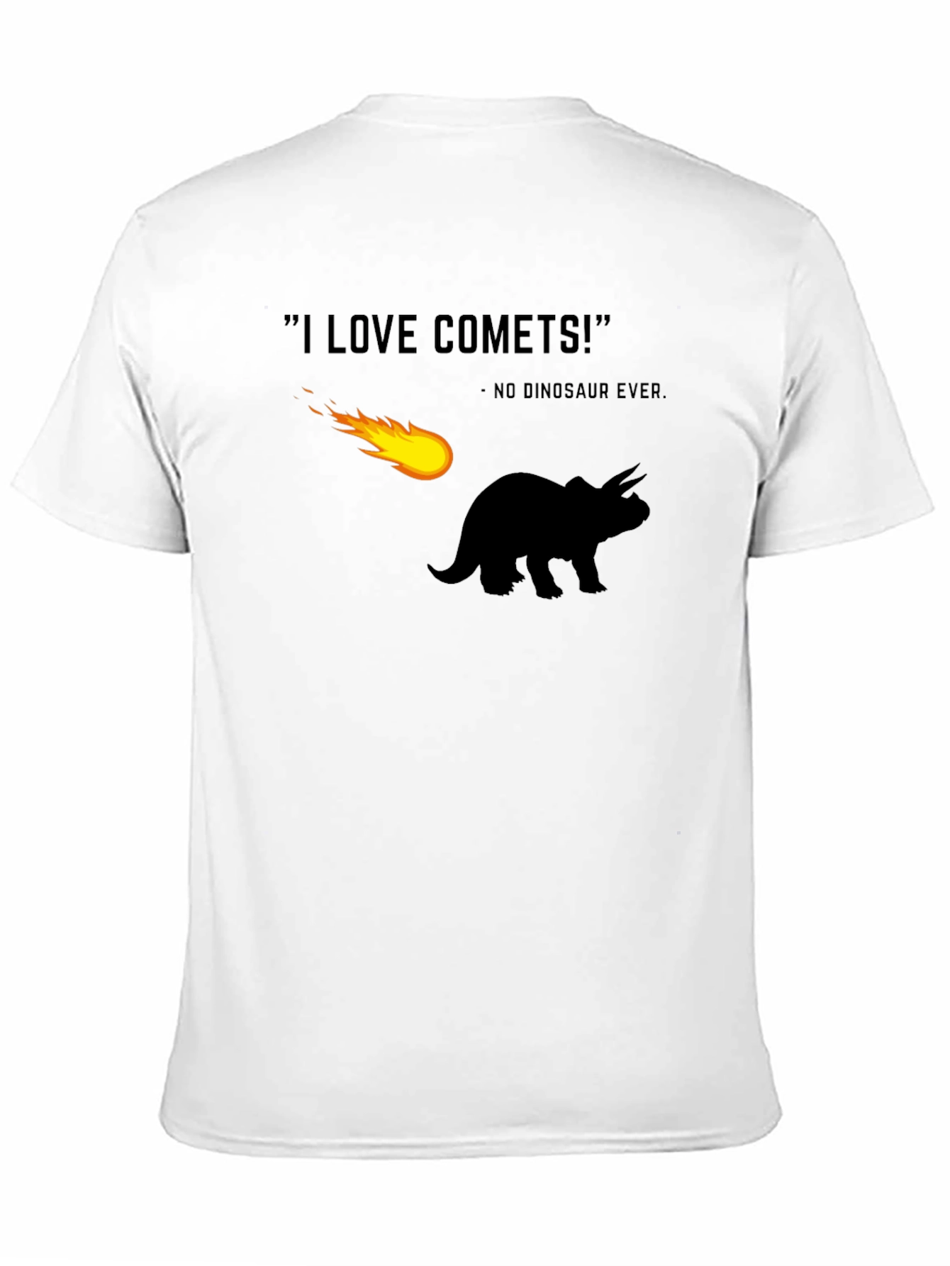 Dinosaur Comet T-Shirt - No Dinosaur Ever!