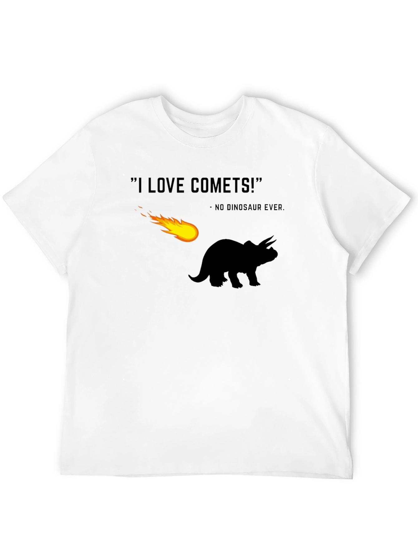 Dinosaur Comet T-Shirt - No Dinosaur Ever!