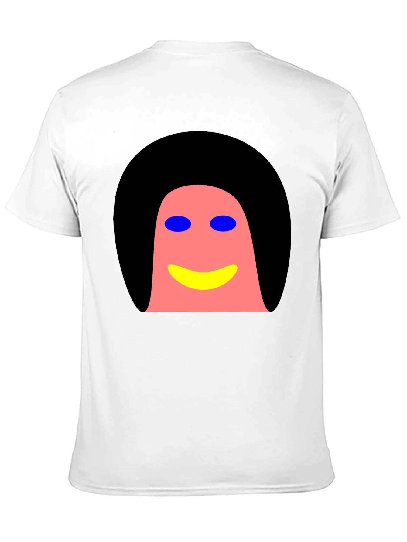 Abstract Face Graphic Tee - Modern Art Shirt