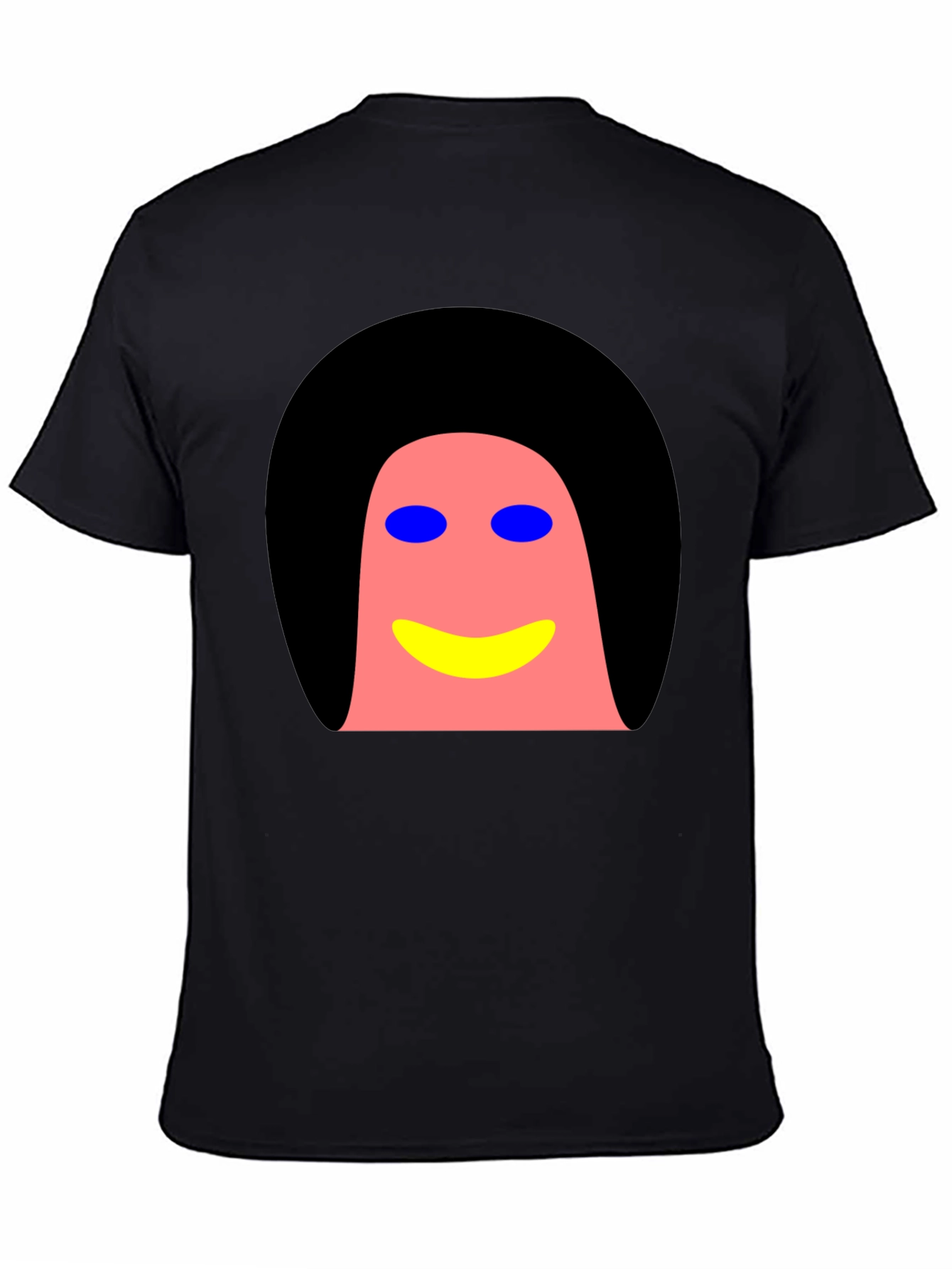 Abstract Face Graphic Tee - Modern Art Shirt
