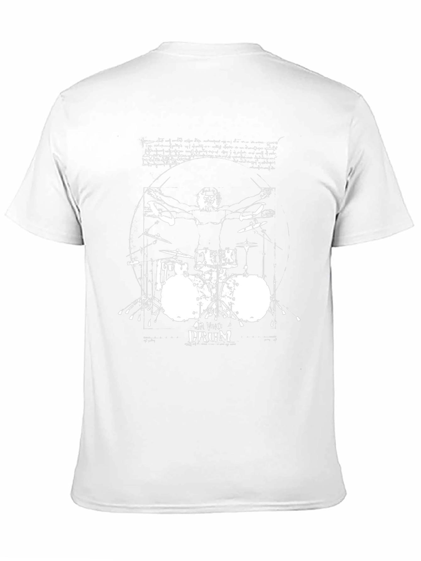 Da Vinci Drummer Black T-Shirt