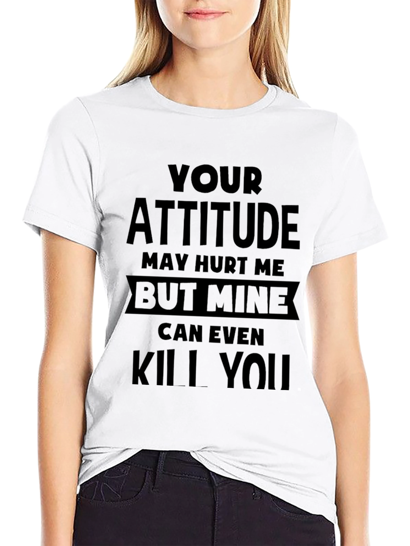 Attitude Statement Graphic T-Shirt