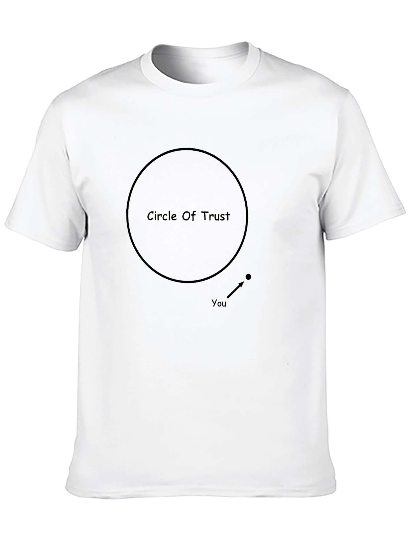 Circle of Trust Graphic Tee - Funny T-Shirt