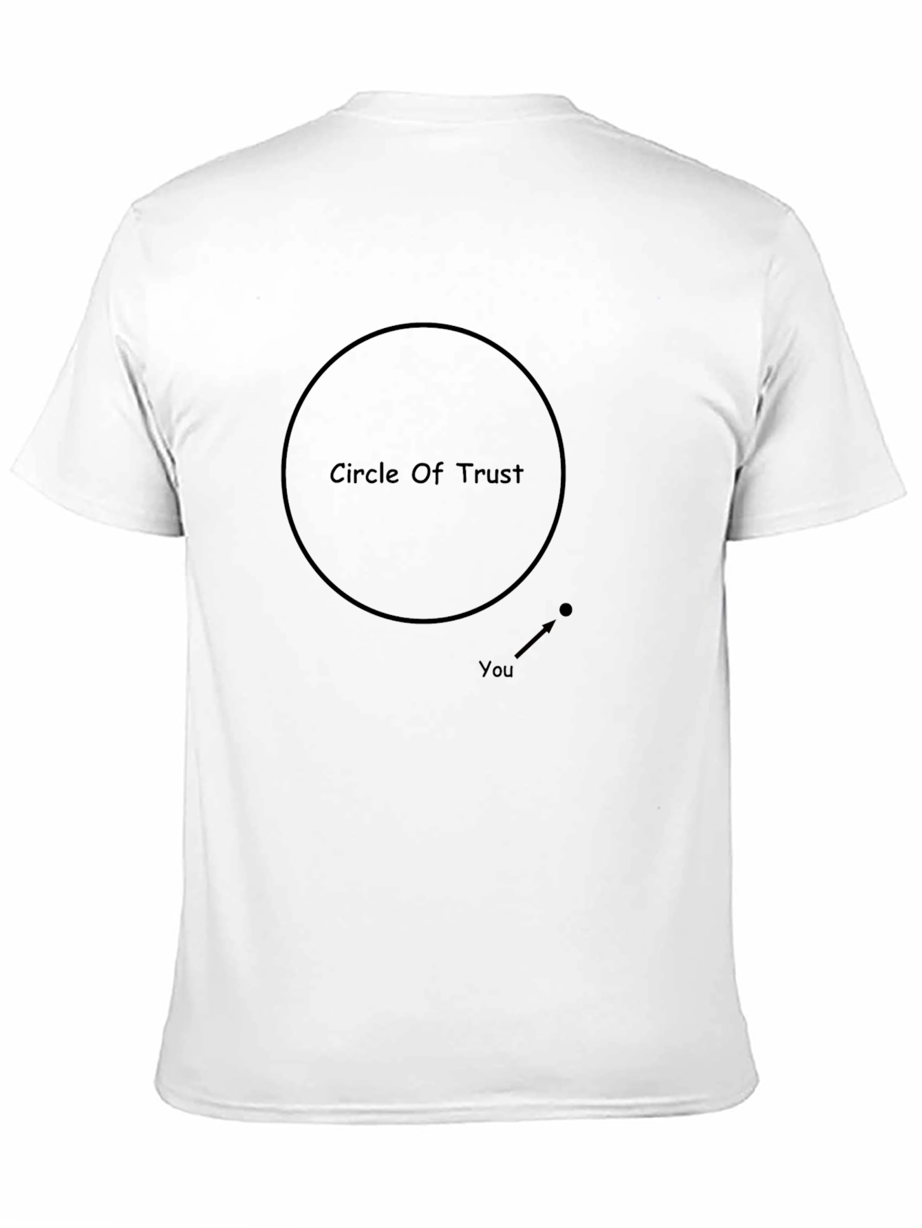 Circle of Trust Graphic Tee - Funny T-Shirt