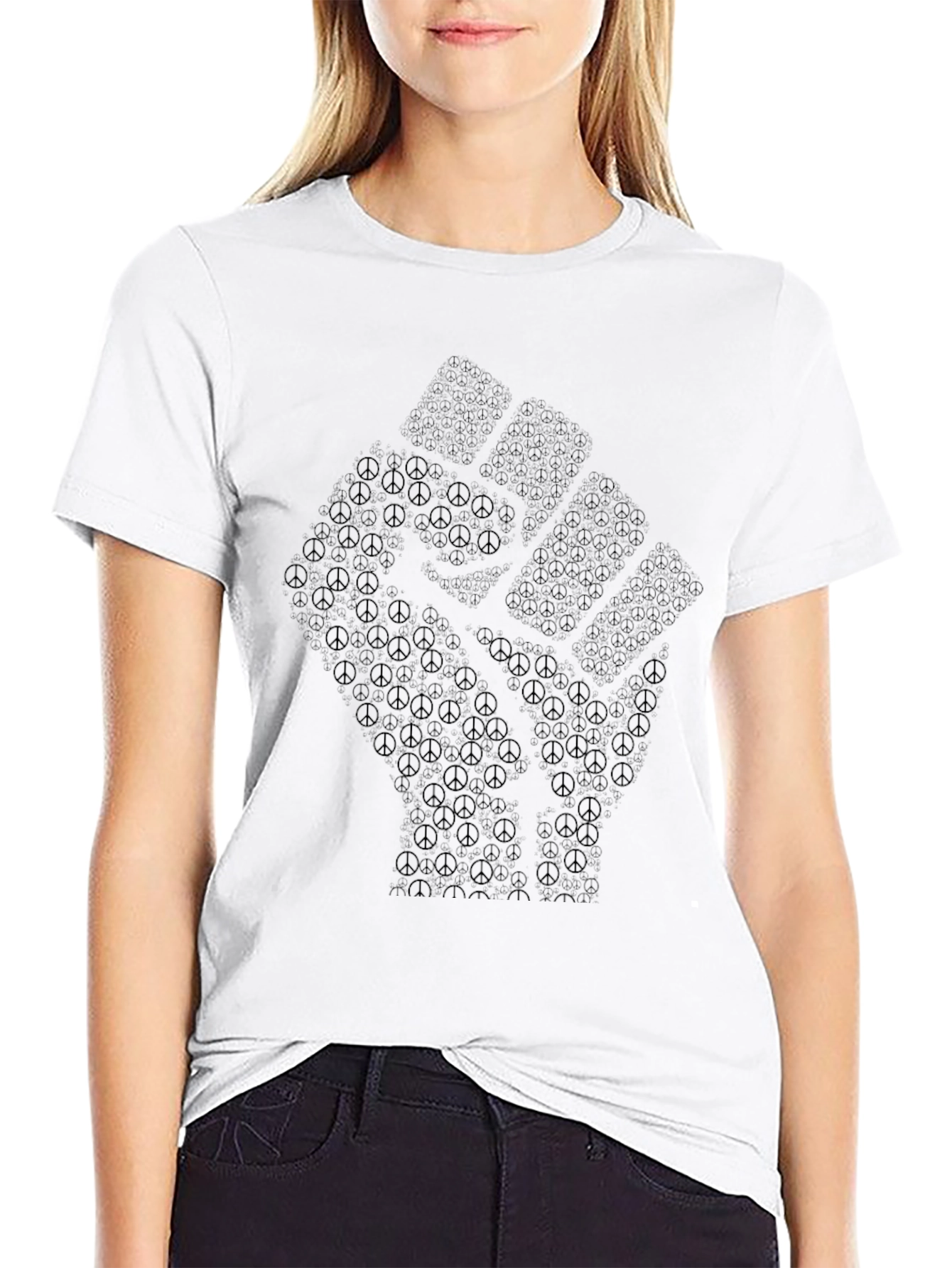 Peace Sign Fist T-Shirt