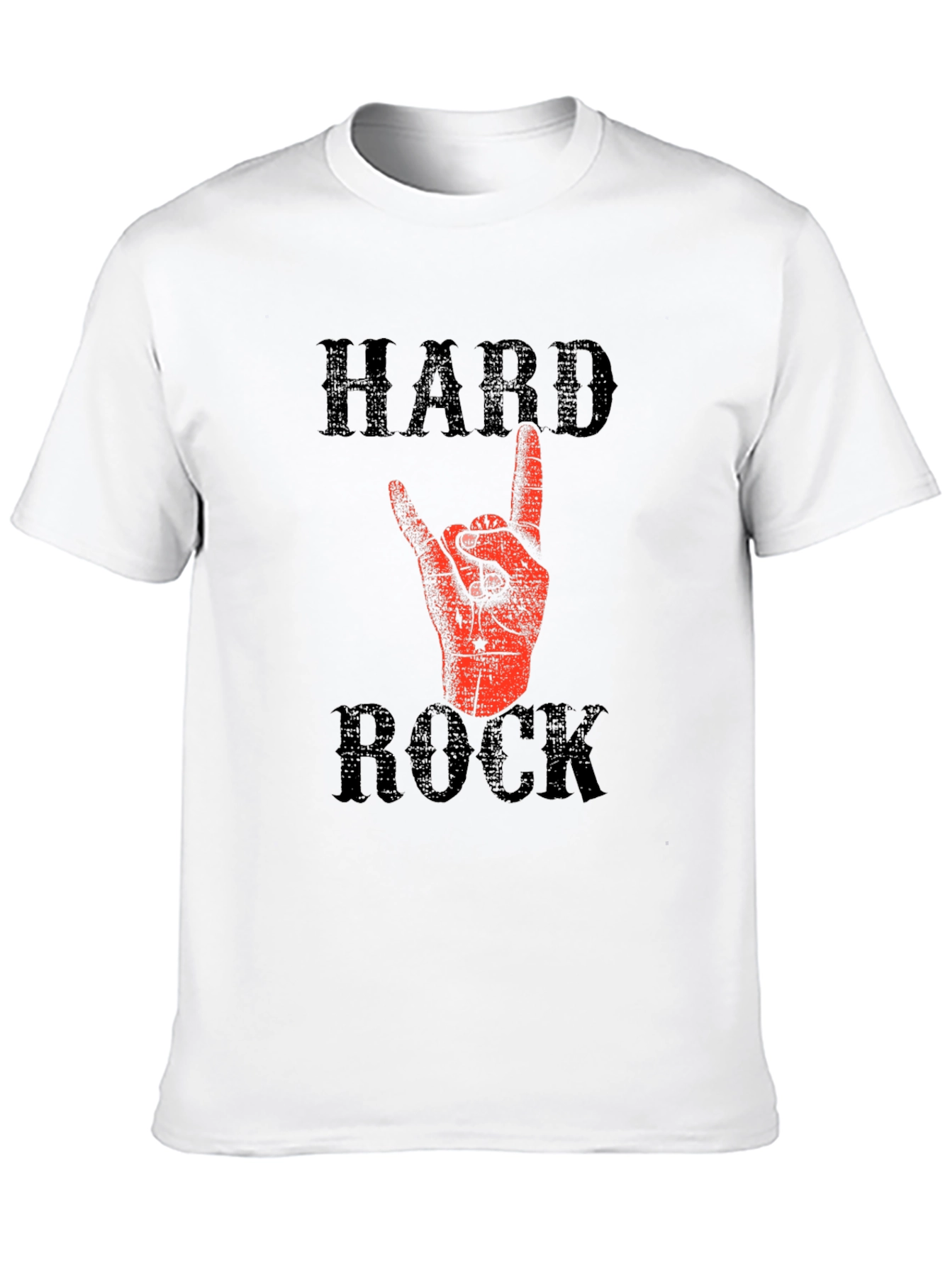 Hard Rock Graphic T-Shirt - Black