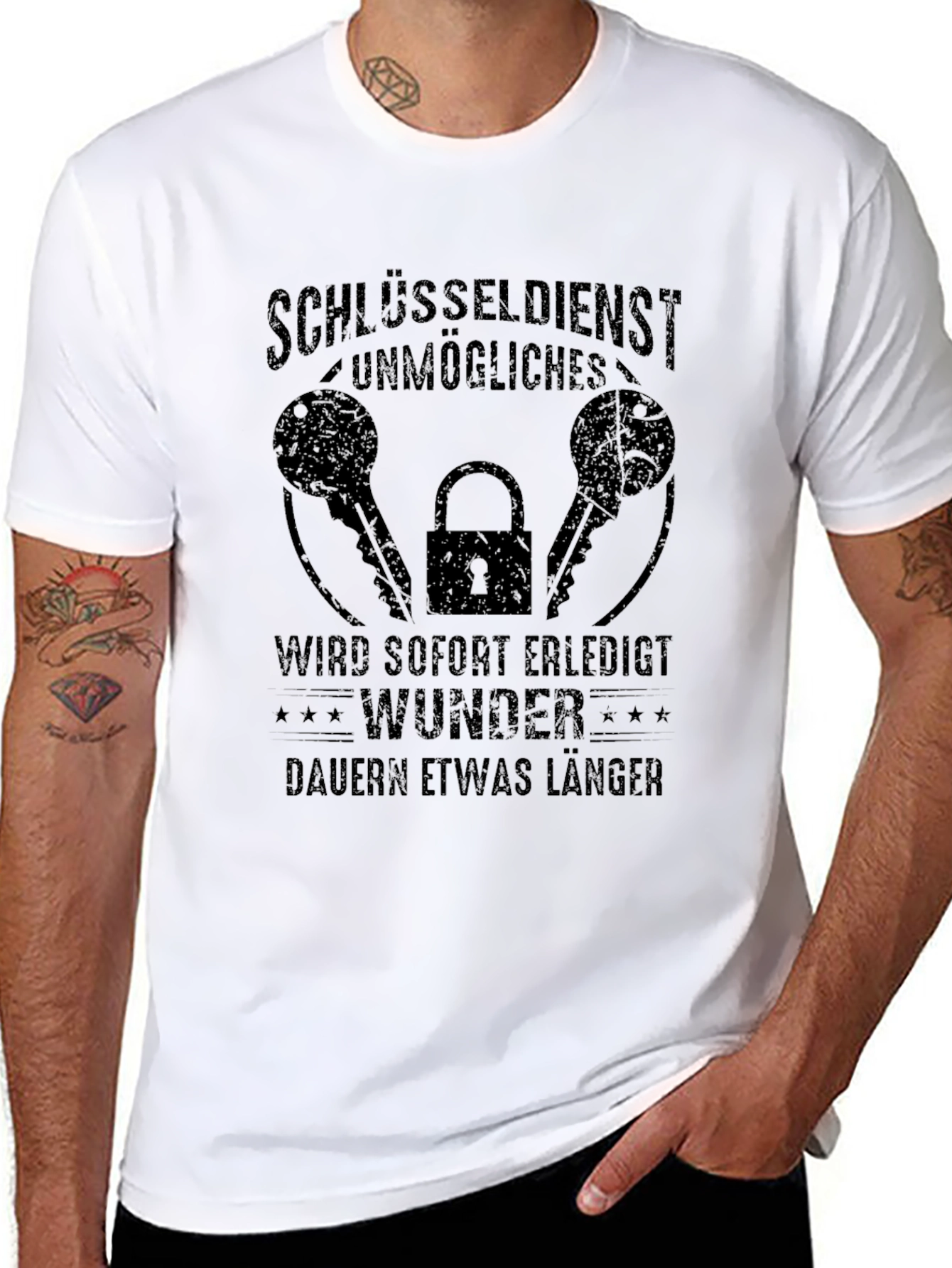 Locksmith Humor T-Shirt - Funny Key Service Tee