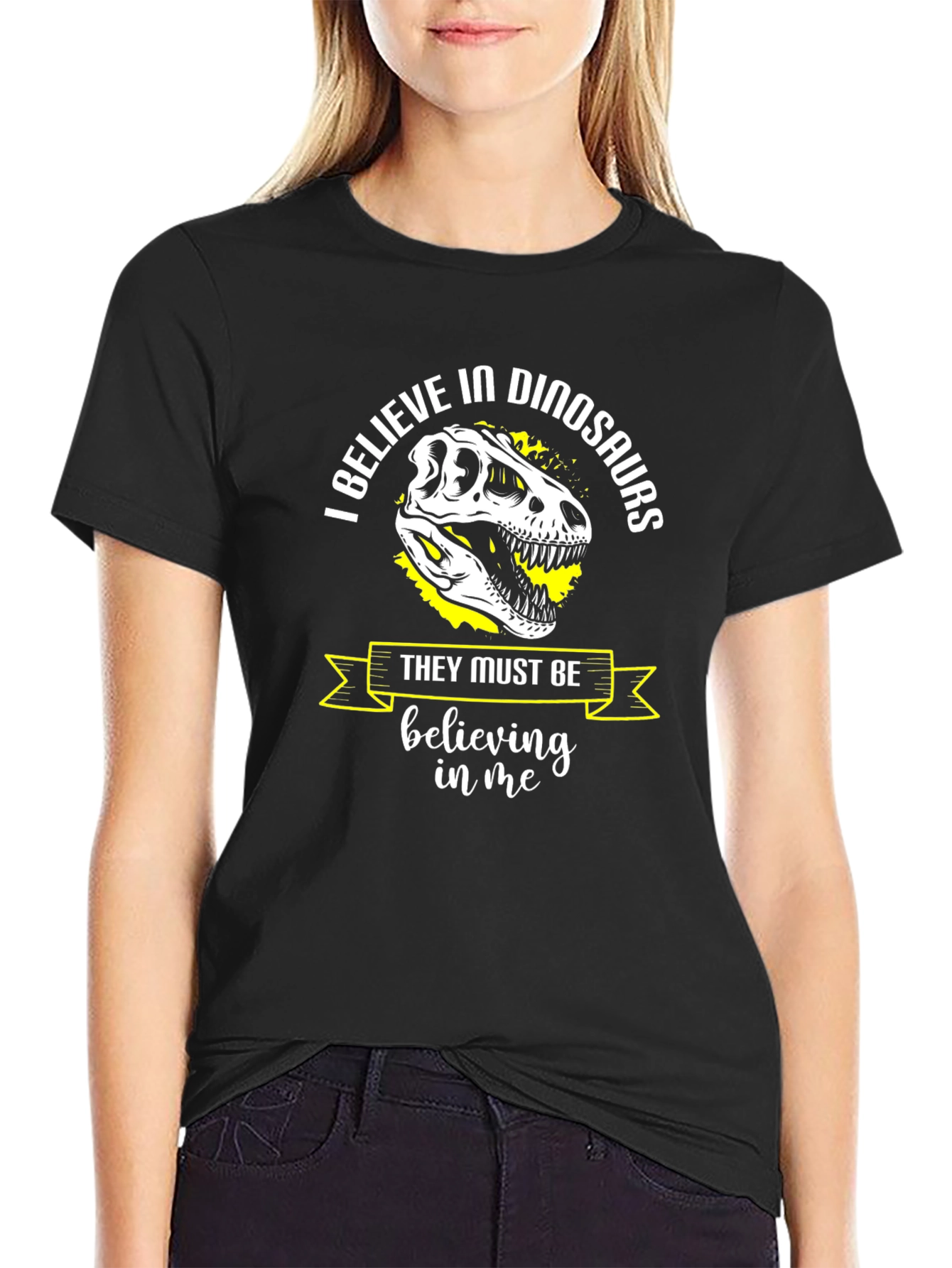 Believe in Dinosaurs Graphic Tee