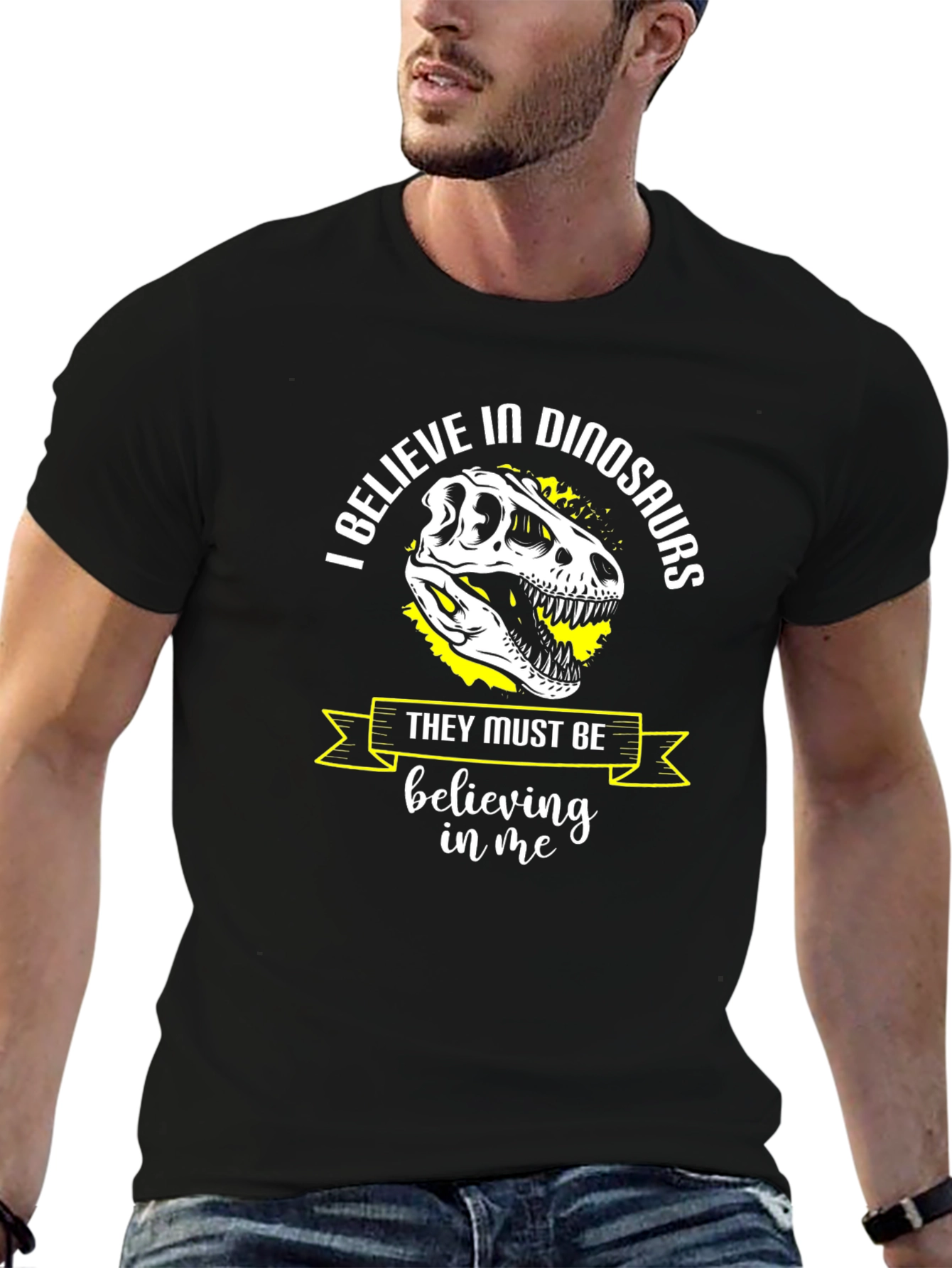 Believe in Dinosaurs Graphic Tee