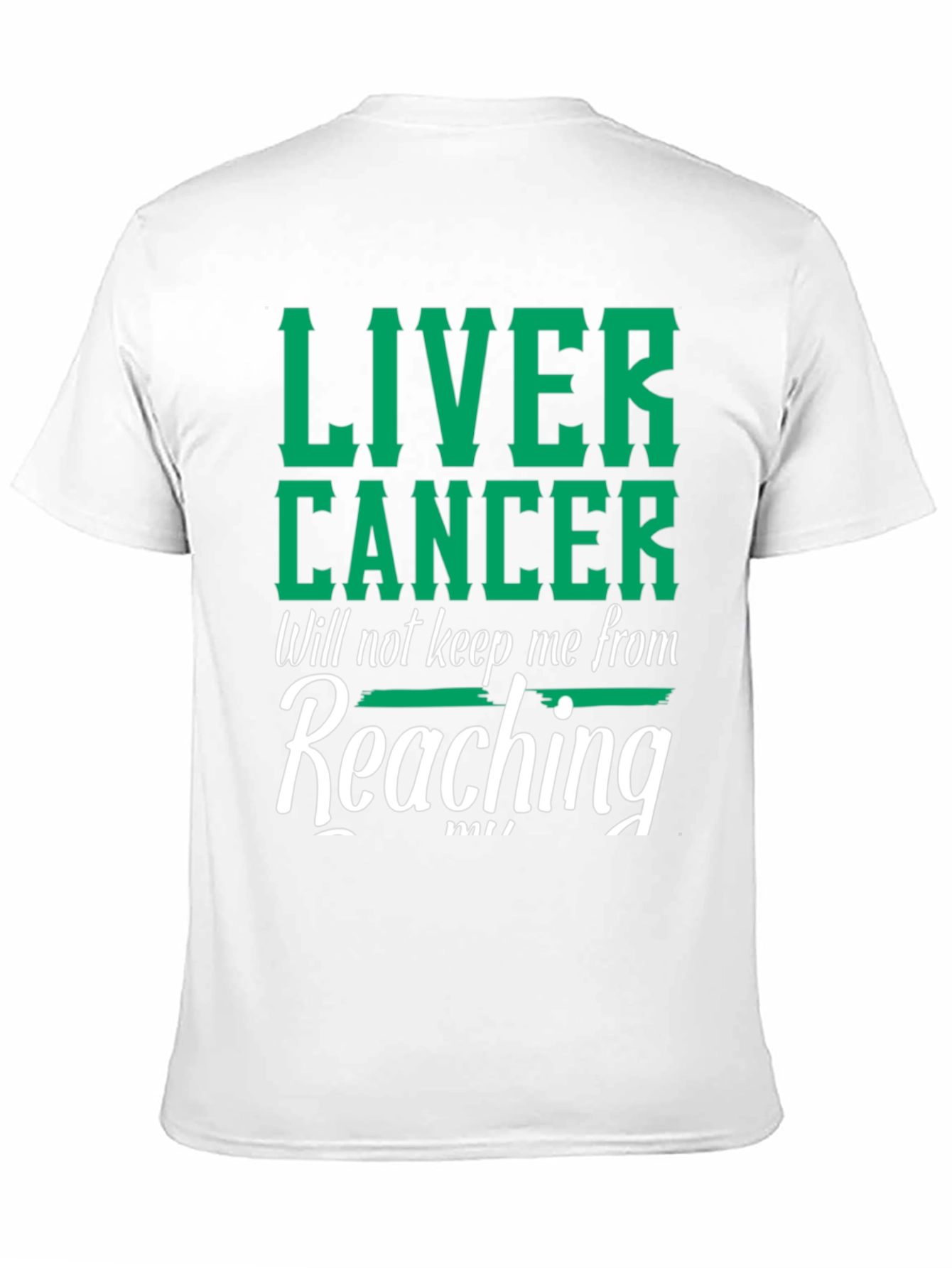 Liver Cancer Awareness Graphic T-Shirt