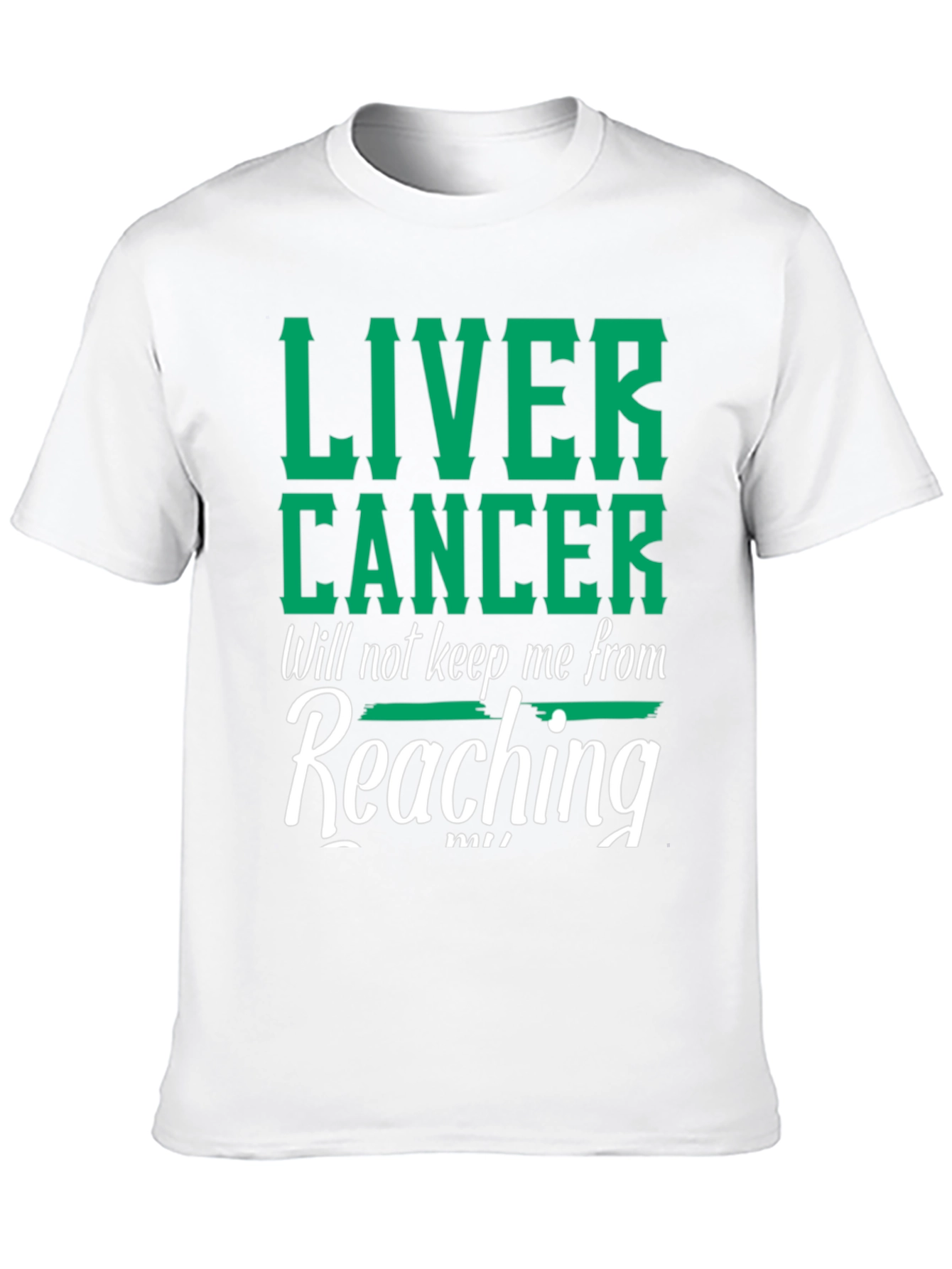 Liver Cancer Awareness Graphic T-Shirt