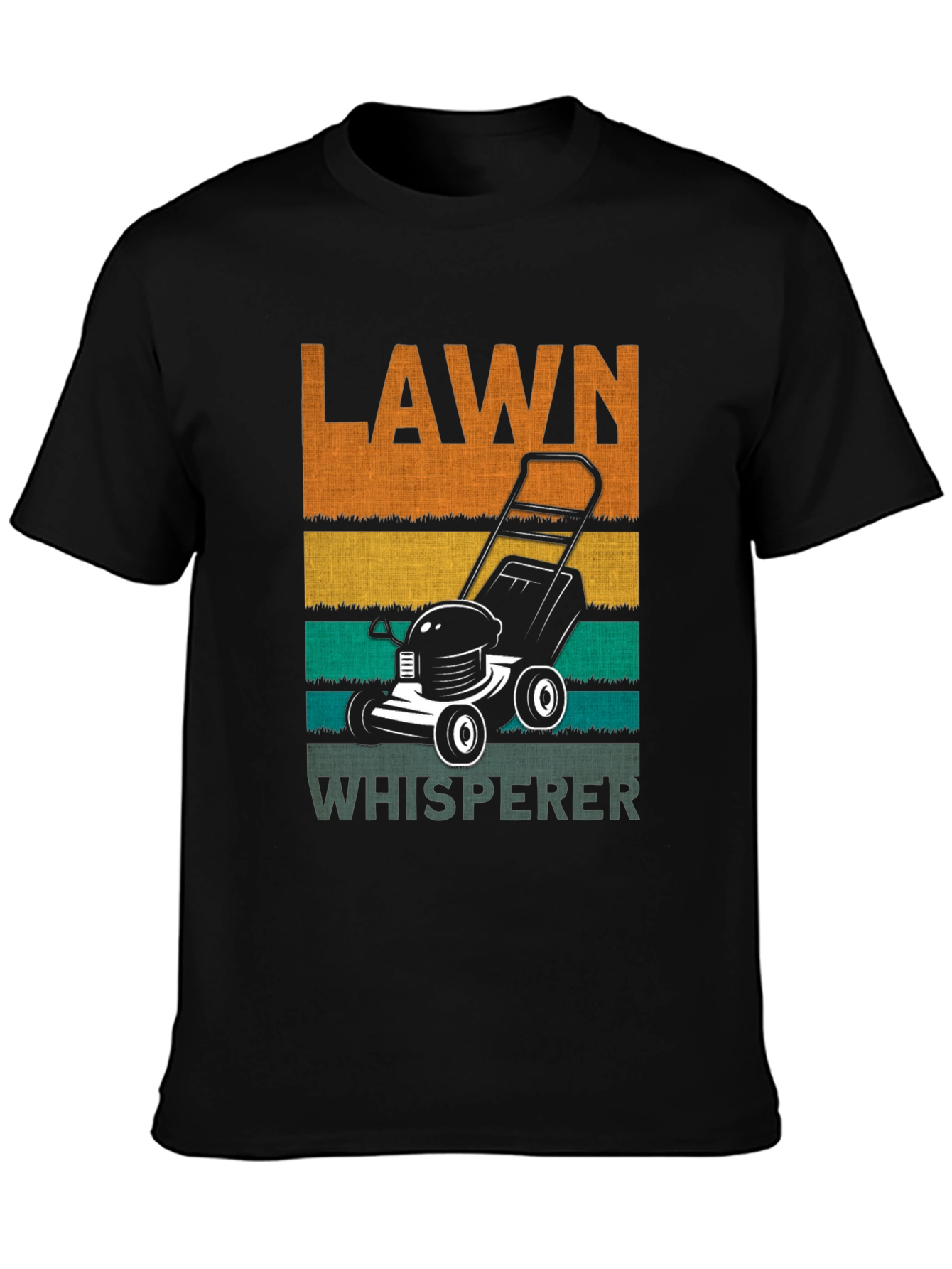 Lawn Whisperer Graphic T-Shirt - Black