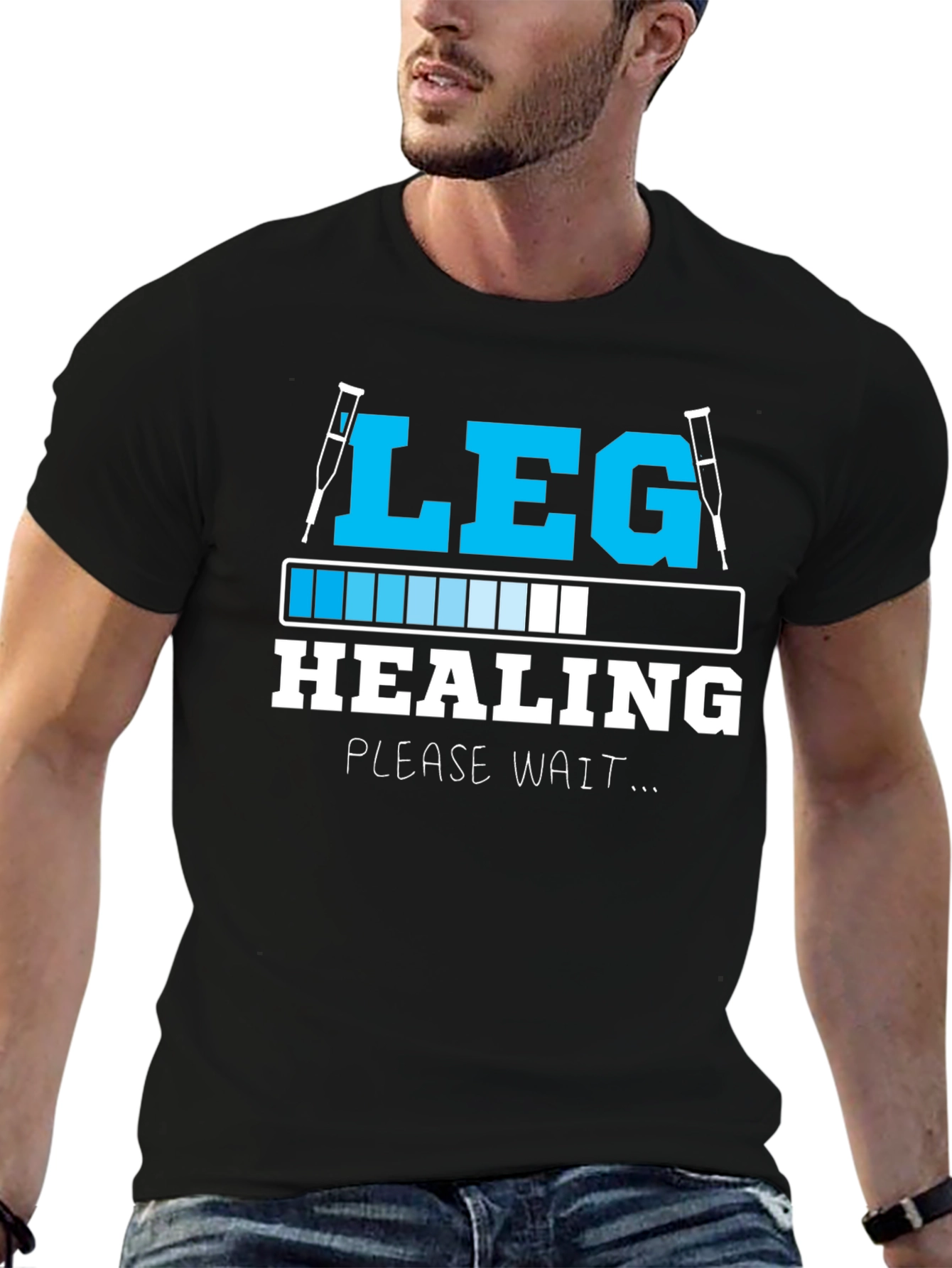 Leg Healing Funny Recovery T-Shirt